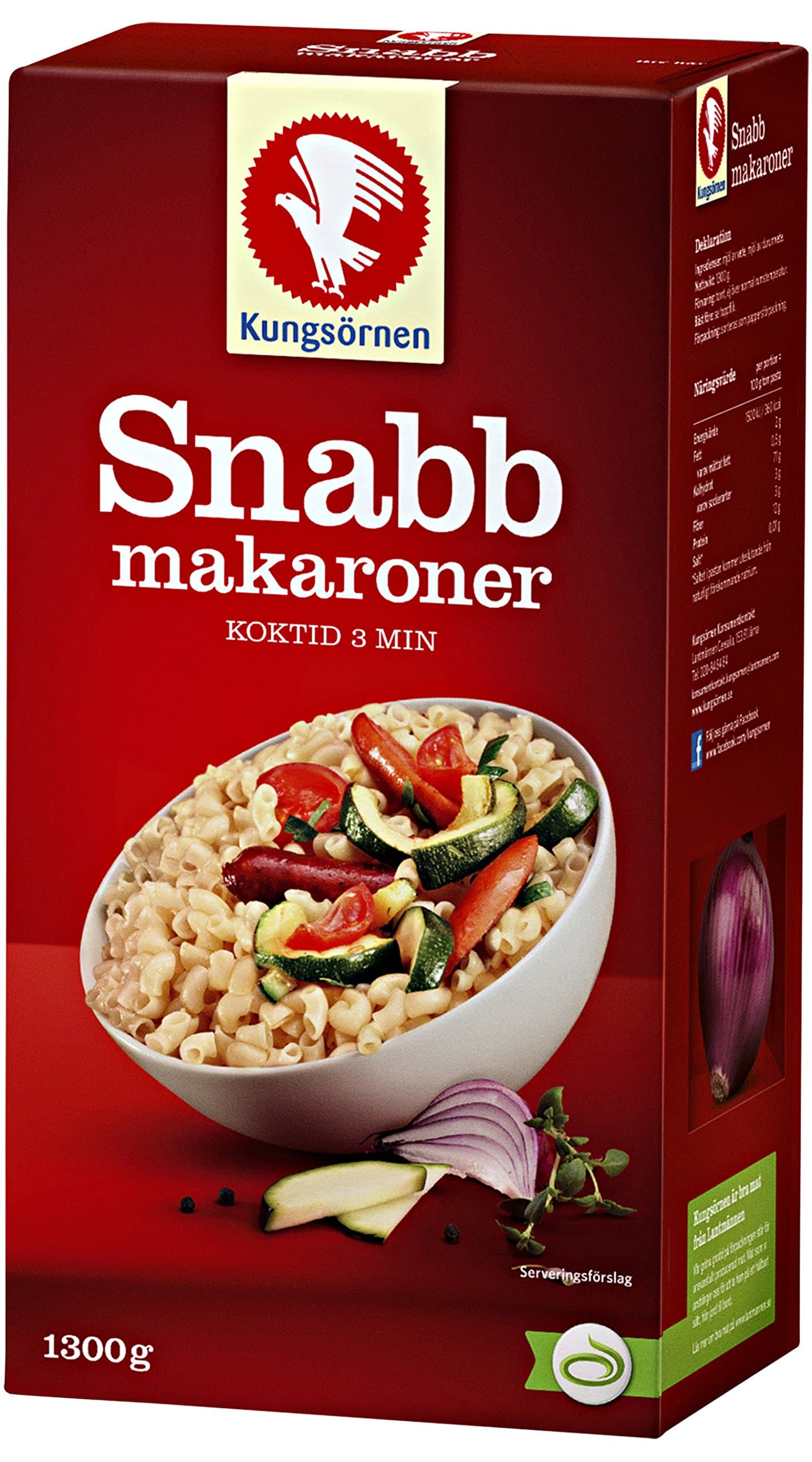 Swedish Quick Cook Macaroni 750g