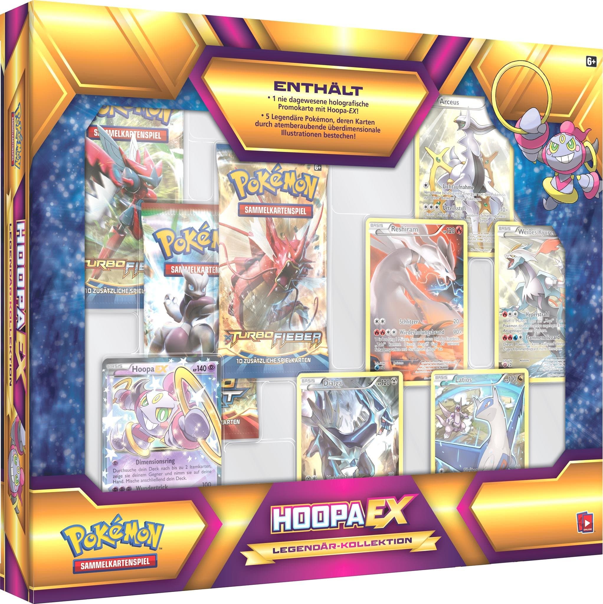 pok Hoopa Ex Legendary Collection Box [German Version]