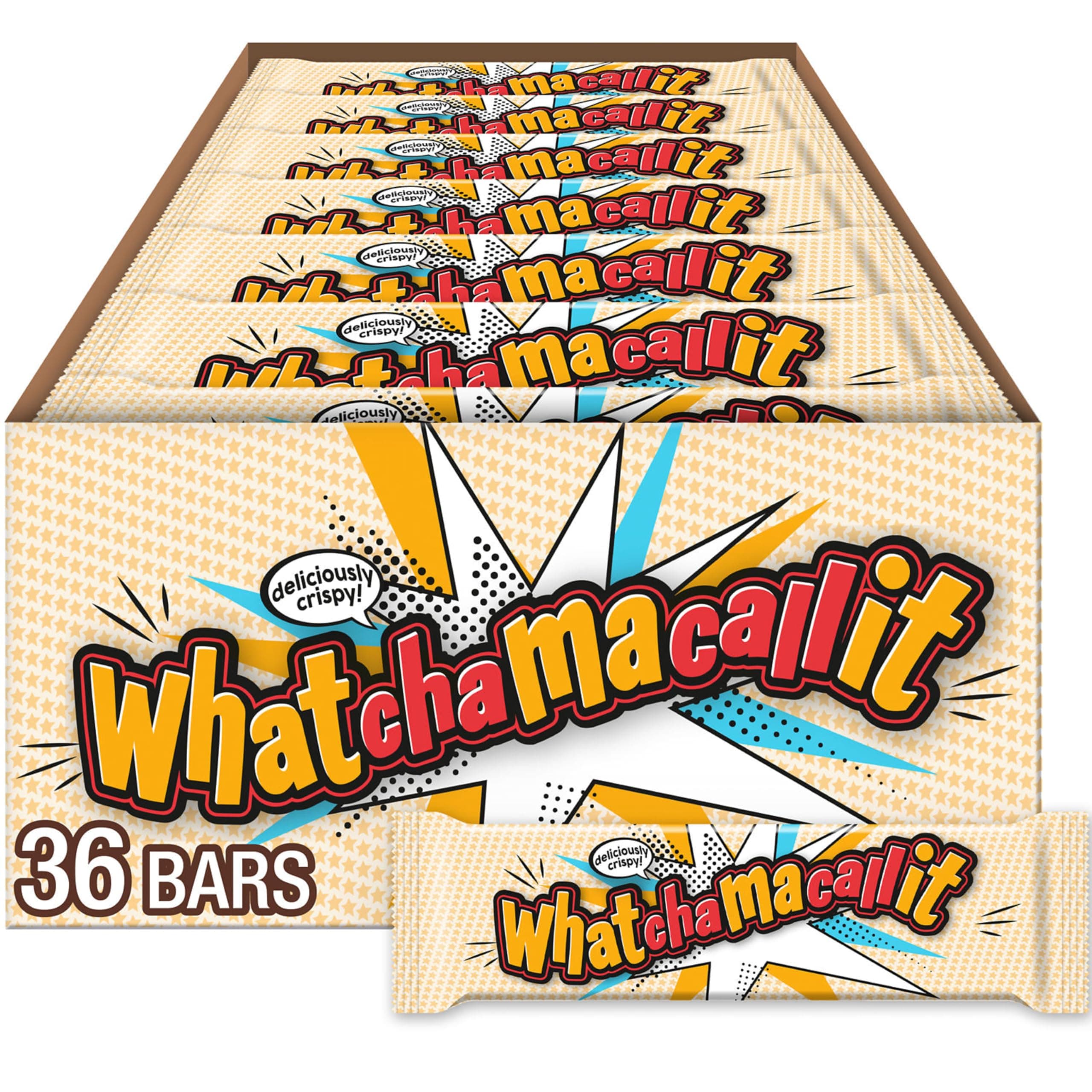 Chocolate Caramel Peanut Crisps Candy Bars, 1.6 oz (36 Count)