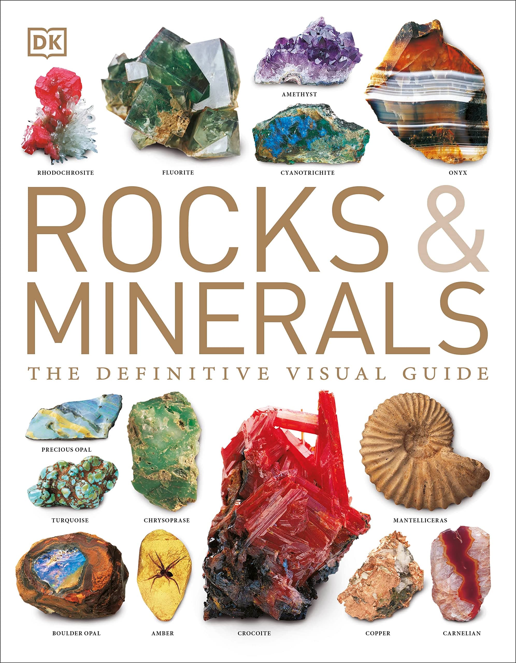 Rocks & Minerals The Definitive Visual Guide by Ronald Bonewitz - Hardcover