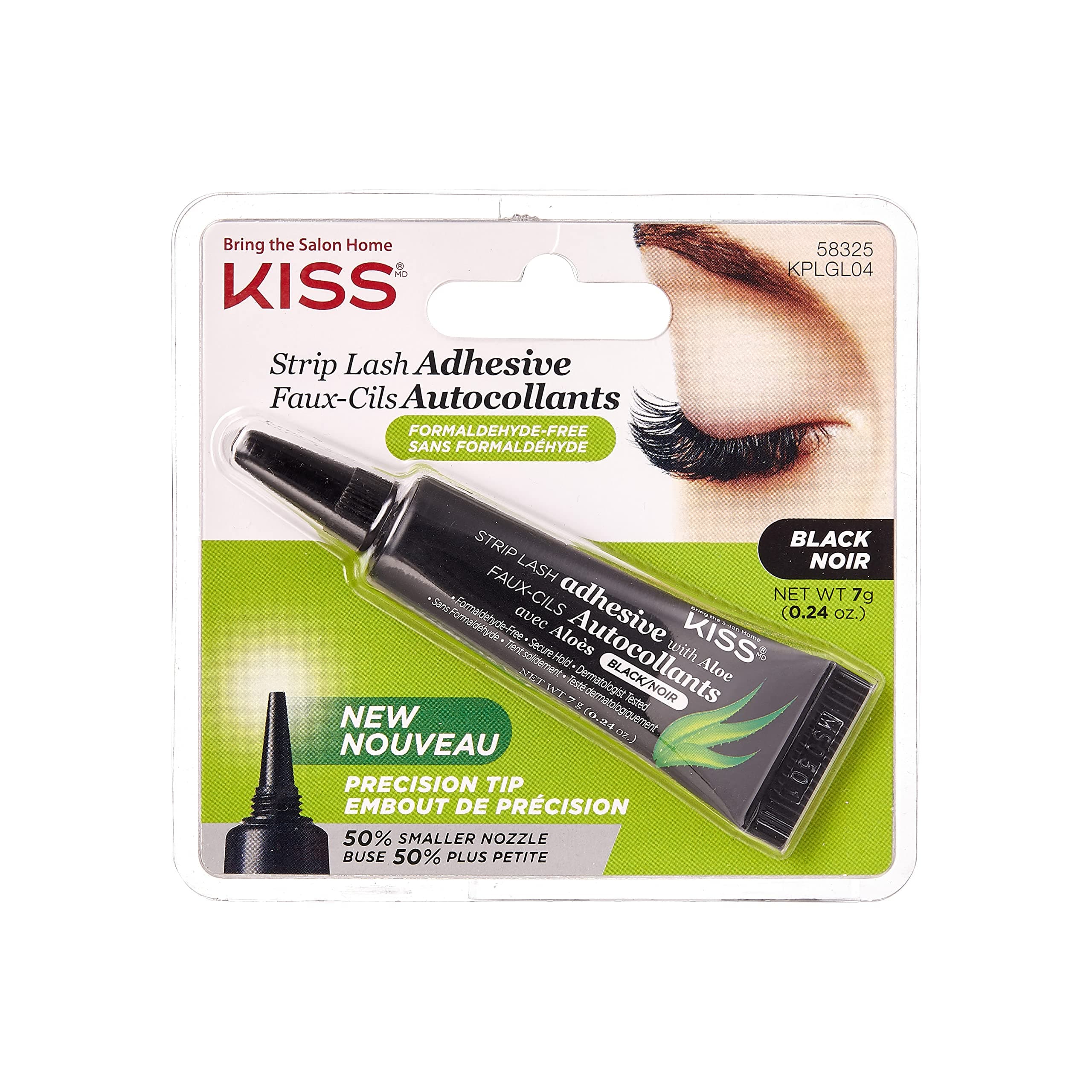 Kiss Strip Rush Adhesive Black