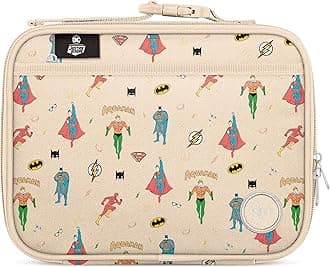 Simple Modern DC Comics Kids Lunch Box for School | Reusable Insulated Lunch Bag for Toddler, Girl, and Boy | Meal Containers with Exterior & Interior Pockets | Hadley Collection | Super Pals