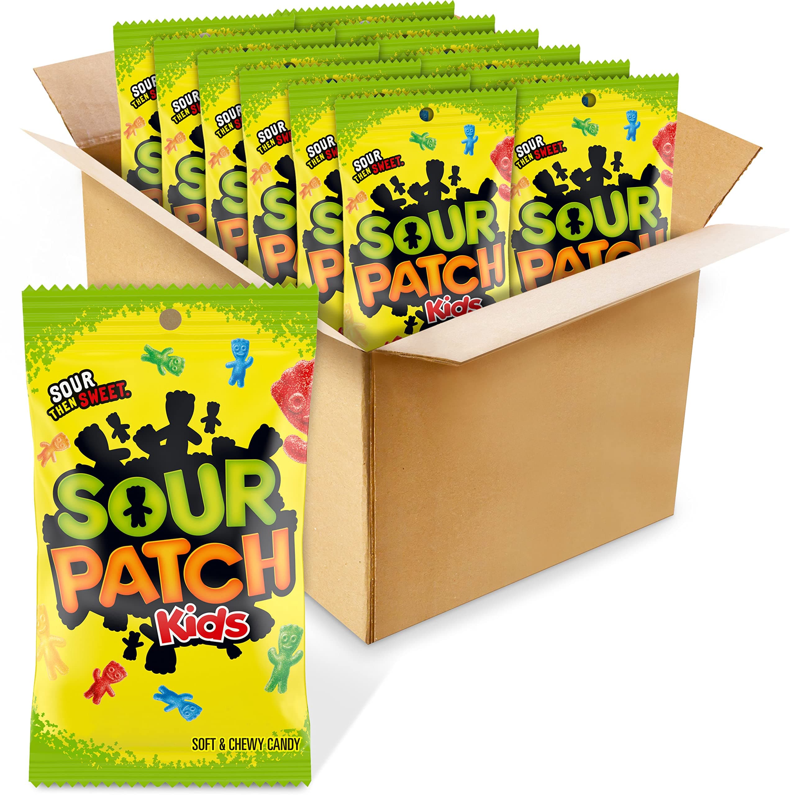 Sour Patch Kids Soft & Chewable Candy, Bulk Candy, Bags 12 To 8 Oz