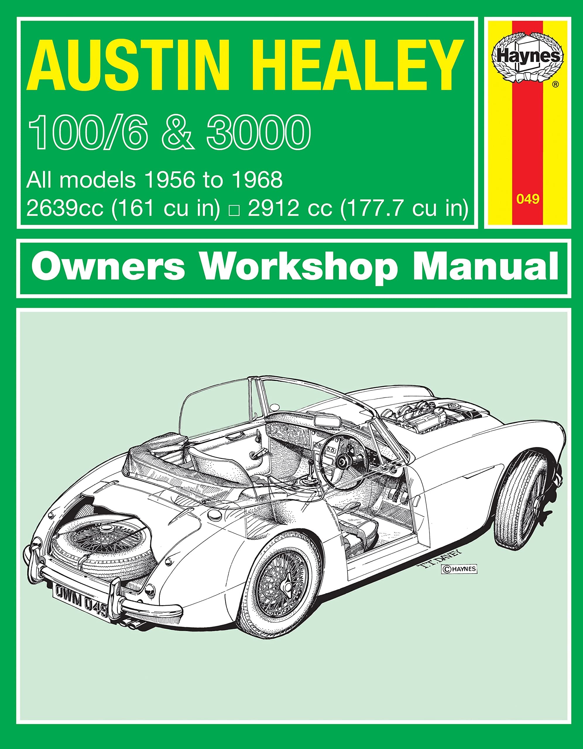 Austin Healey 100 Owners Workshop Manual
