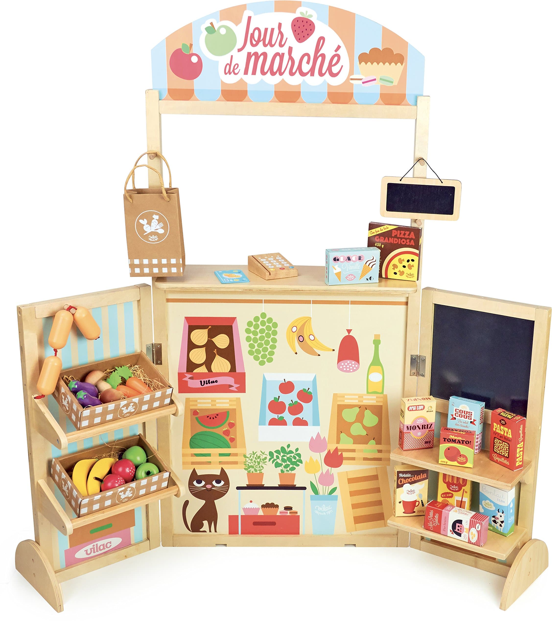 Vilac8100 Grocery Store, Black