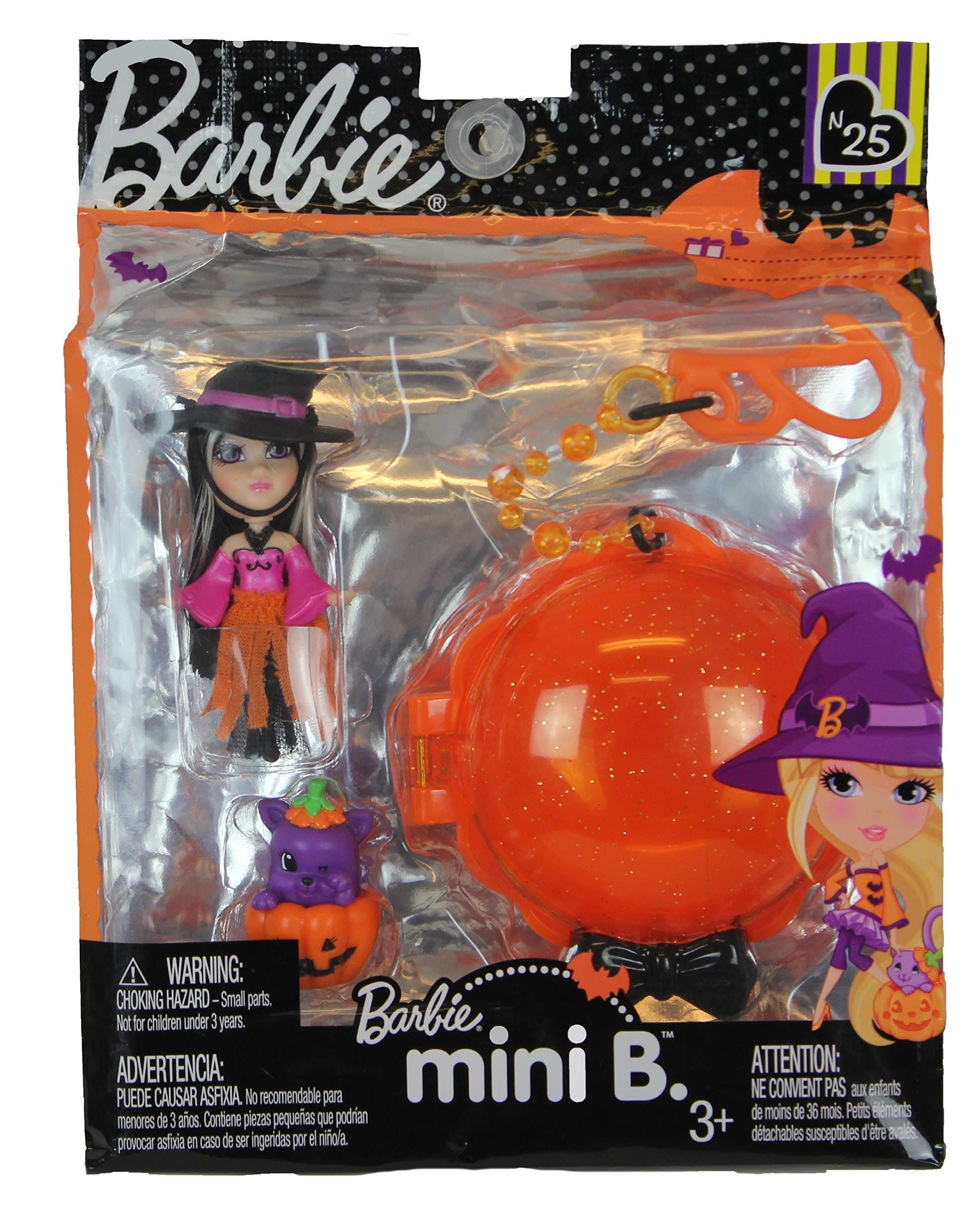 Barbie Mini B Halloween Edition N25 Black Hat