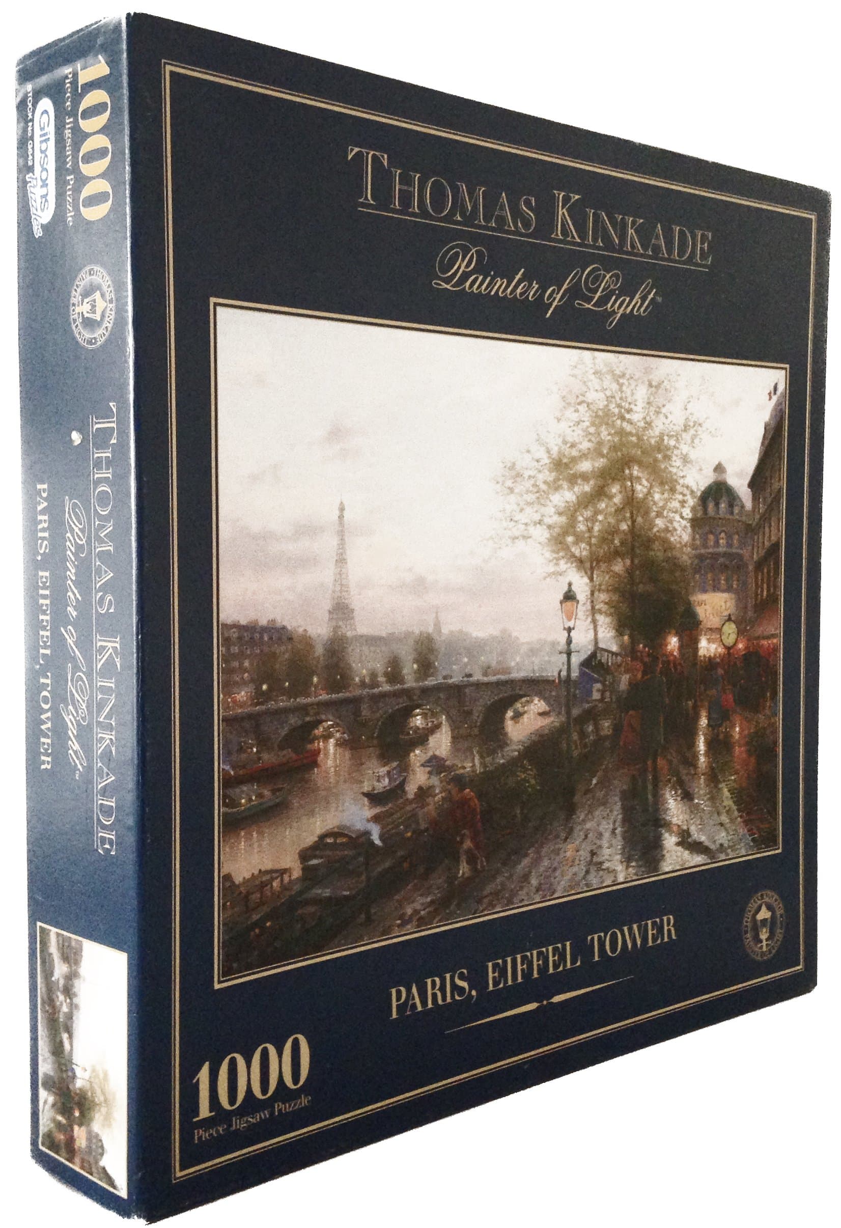 Gibsons Thomas Kinkade 1000 Piece Jigsaw Paris Eiffel Tower