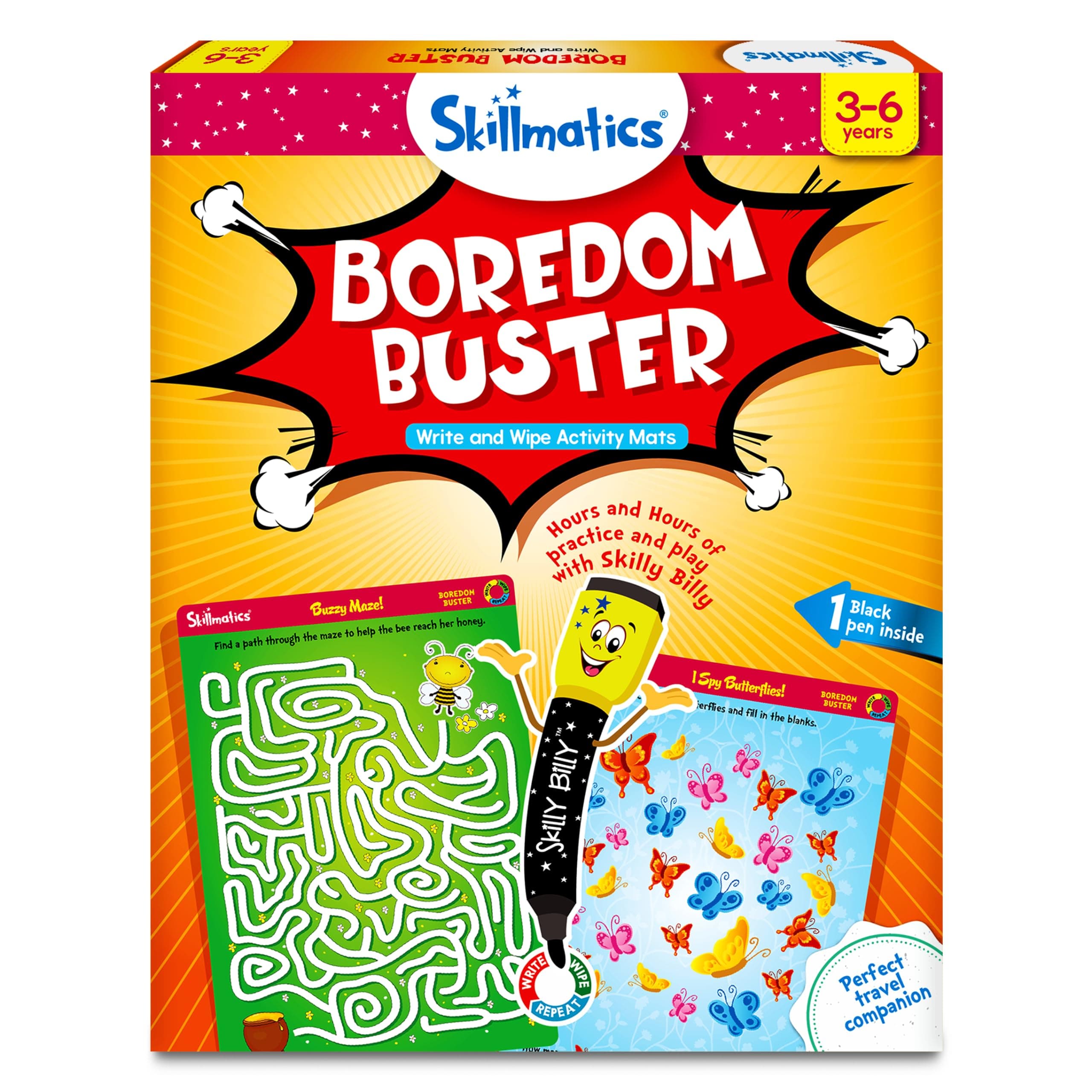 Skillmatics Educational Game, Boredom Buster (3-6 Years)