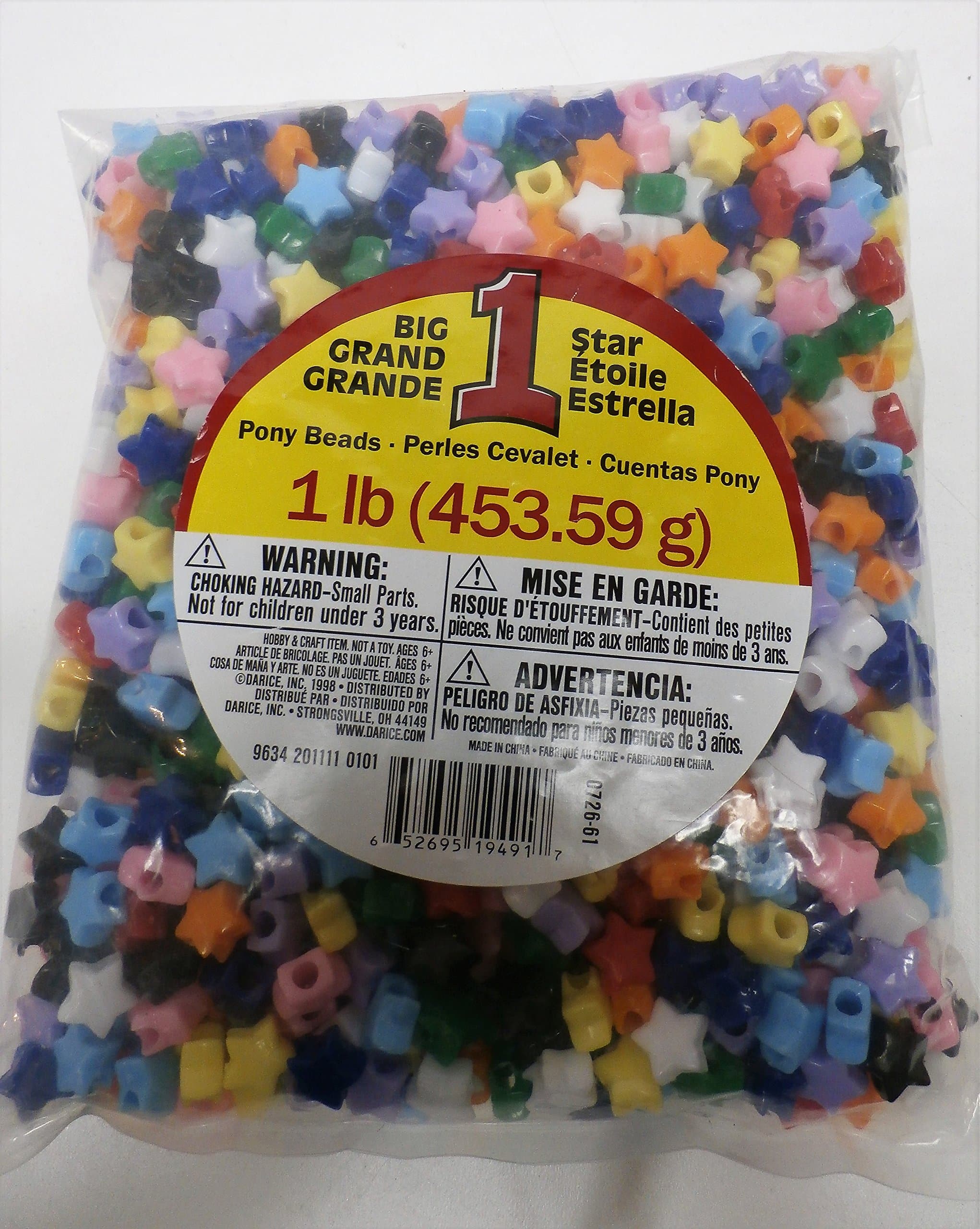 The Big 1 Star Pony Beads