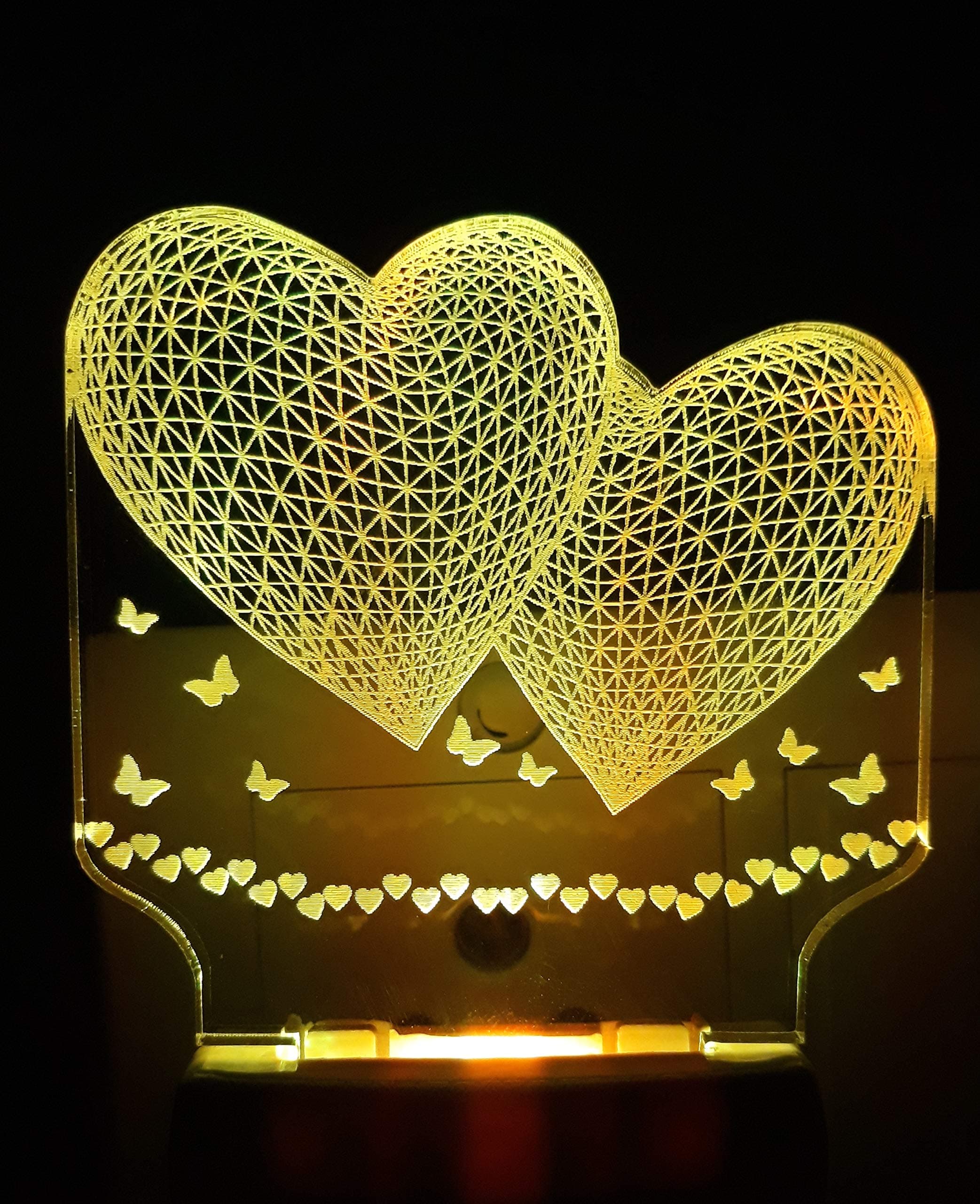 Amrut Plastic Night Lamp, Multicolour, Pack of 1