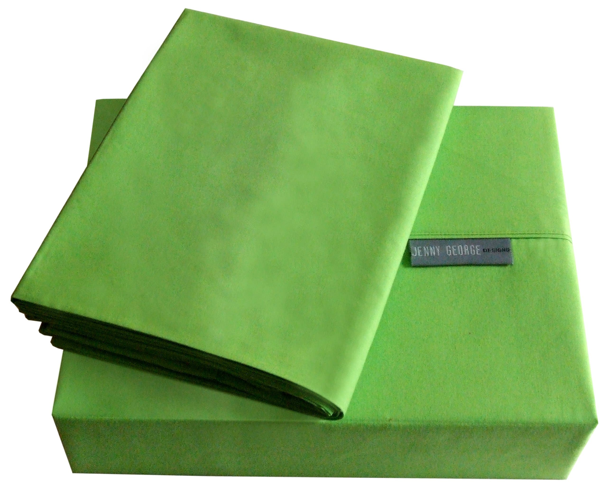 Jenny George Designs Full Brights Sheet Sets, Lime