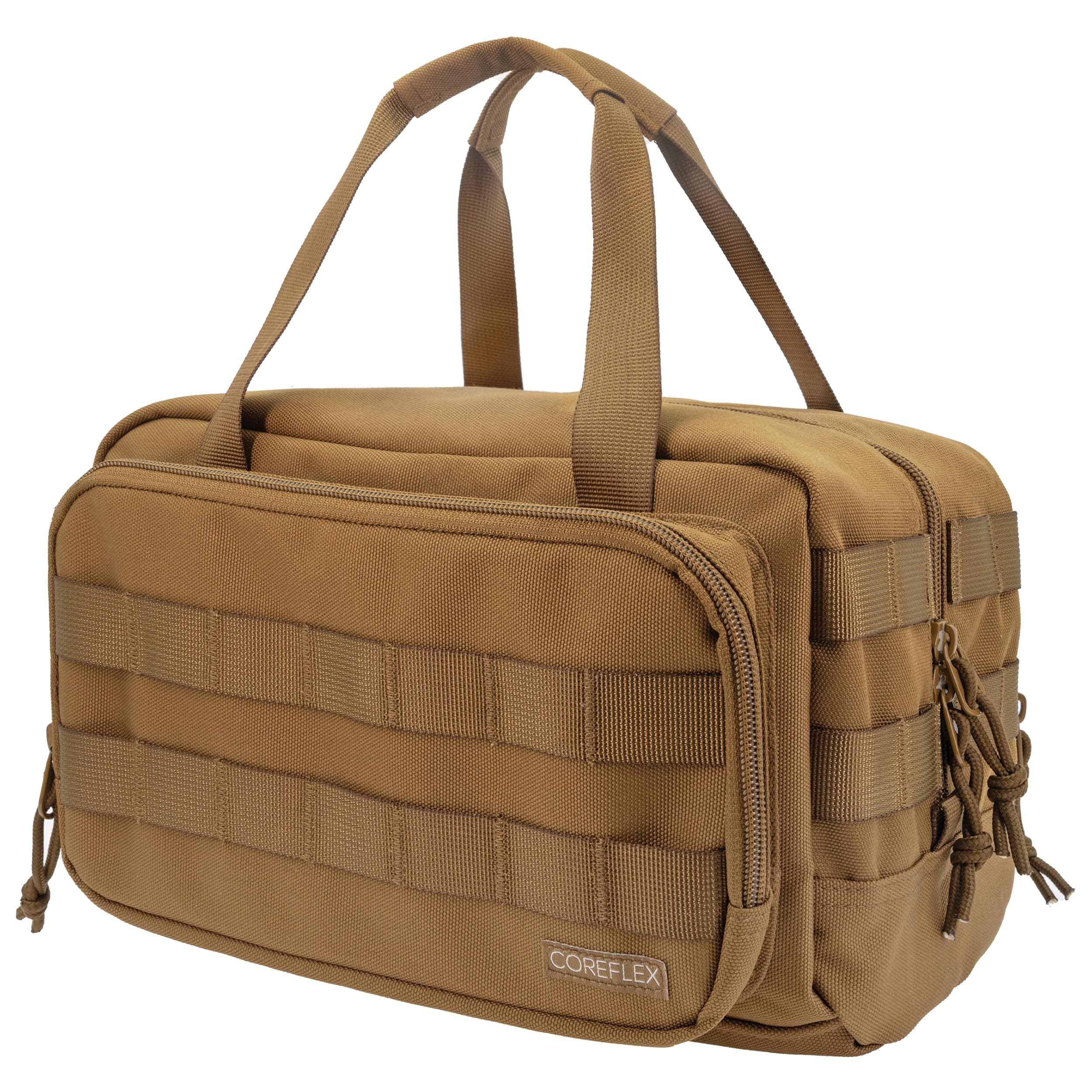 COREFLEX 12-Inch Heavy Duty Tool Bag, Tactical Gear Range EDC Bag for cars, Multi-Purpose Work Mechanics, Electrician, Carpenters, Builders, Plumbers 12'' X 7'' (Coreflex-Tac-01)