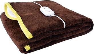 Warmland® BIS Certified ISI Mark Approved Basic Range Single Bed Electric Bed Warmer/Blanket |60 * 60 Inches| Auto Cut Off| Over Heat Protection| 5 Year Replacement Warranty|