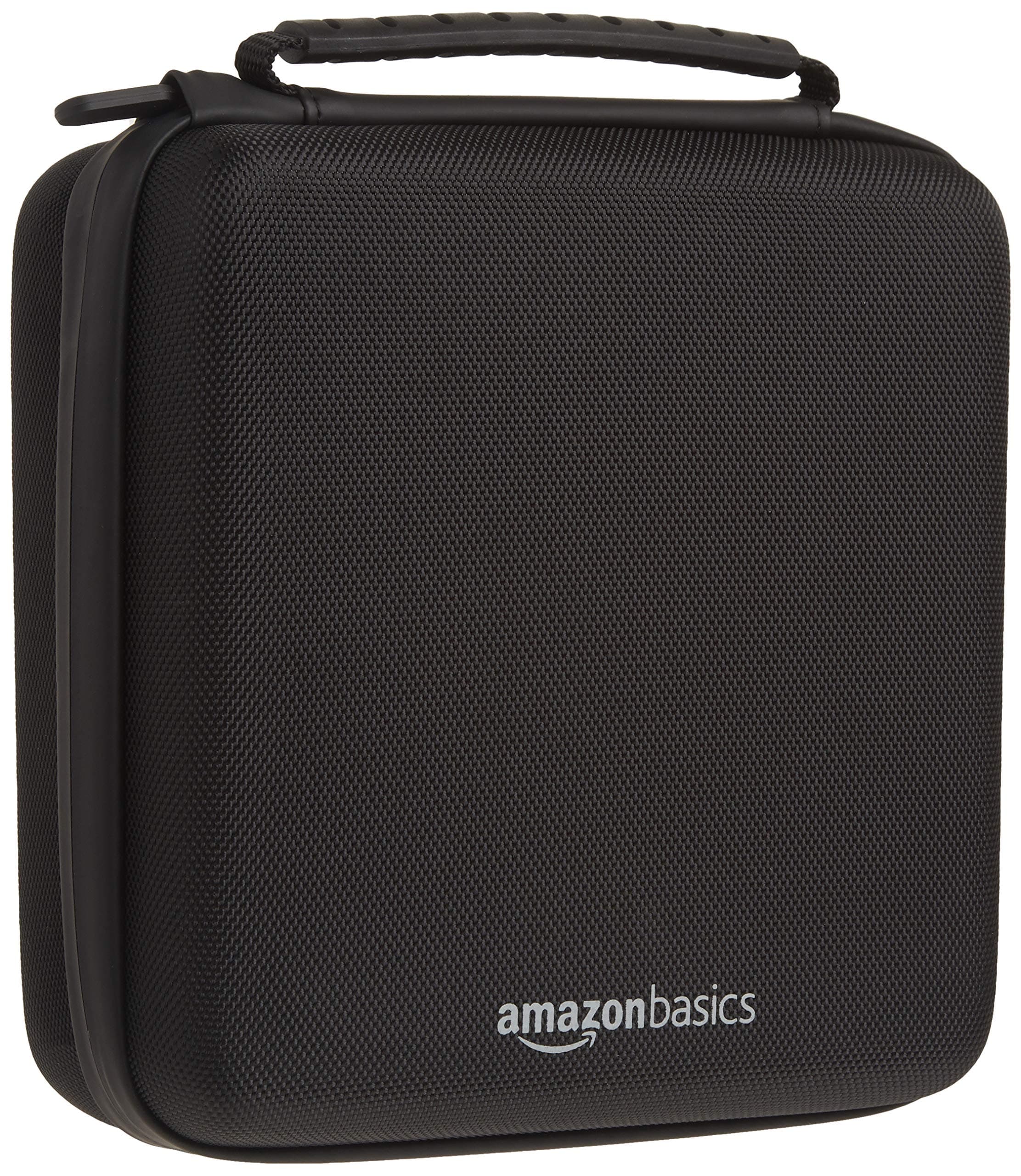 Amazon Basics Hard Shell Carry and Storage Case for Nintendo NES Classic - 8 x 8 x 3 Inches, Black