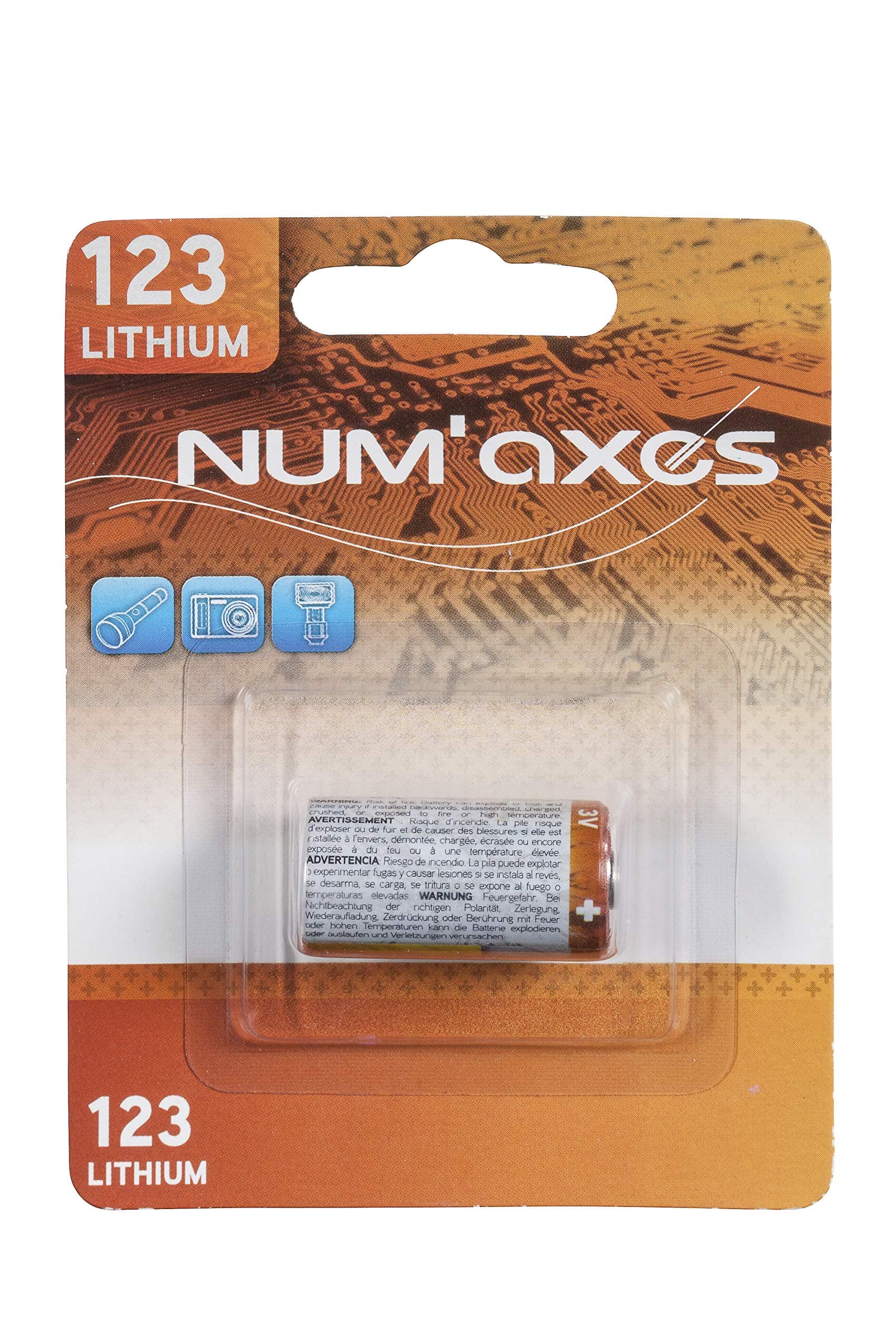 Num'axes CR123A Axis Canifugue Tracking Device