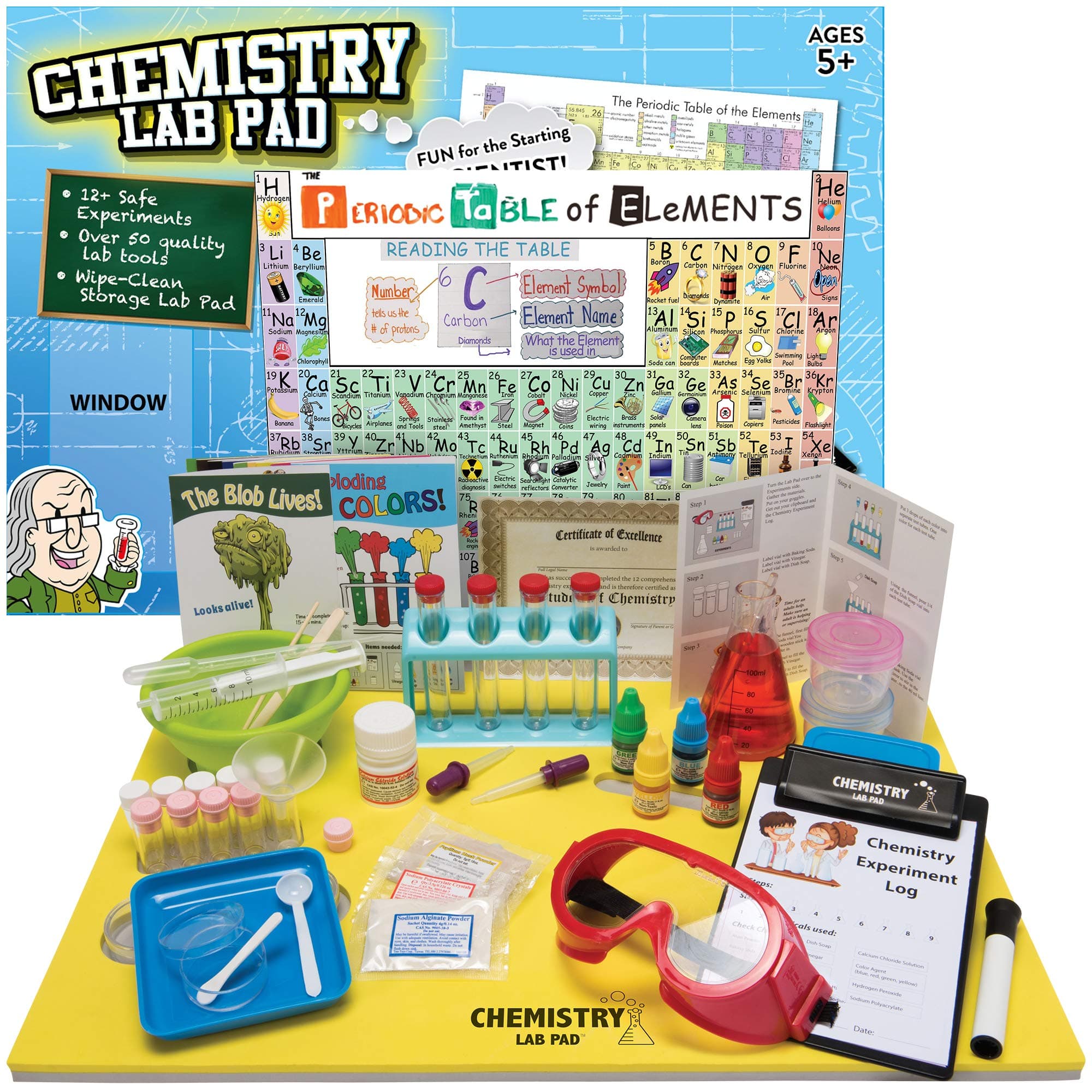 Ben Franklin ToysChemistry Lab Pad Science Kit