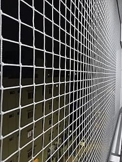 Navagraha 100 × 10 Ft Anti Bird Agro Net/Pigeon Bird Control/Monkey Control (1000 sq ft) (White) (100FT× 10FT (White))