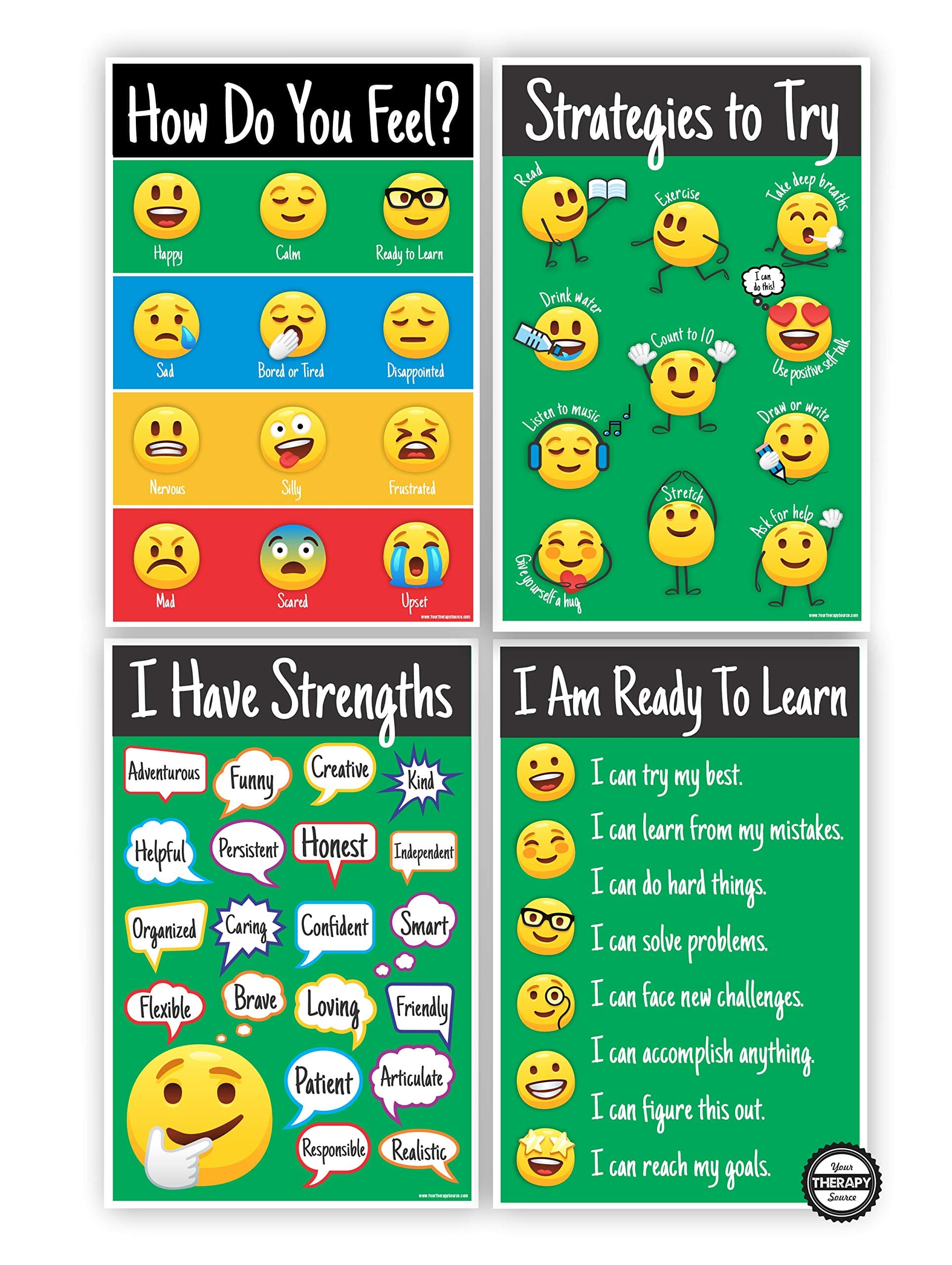 Emotional Regulation Posters