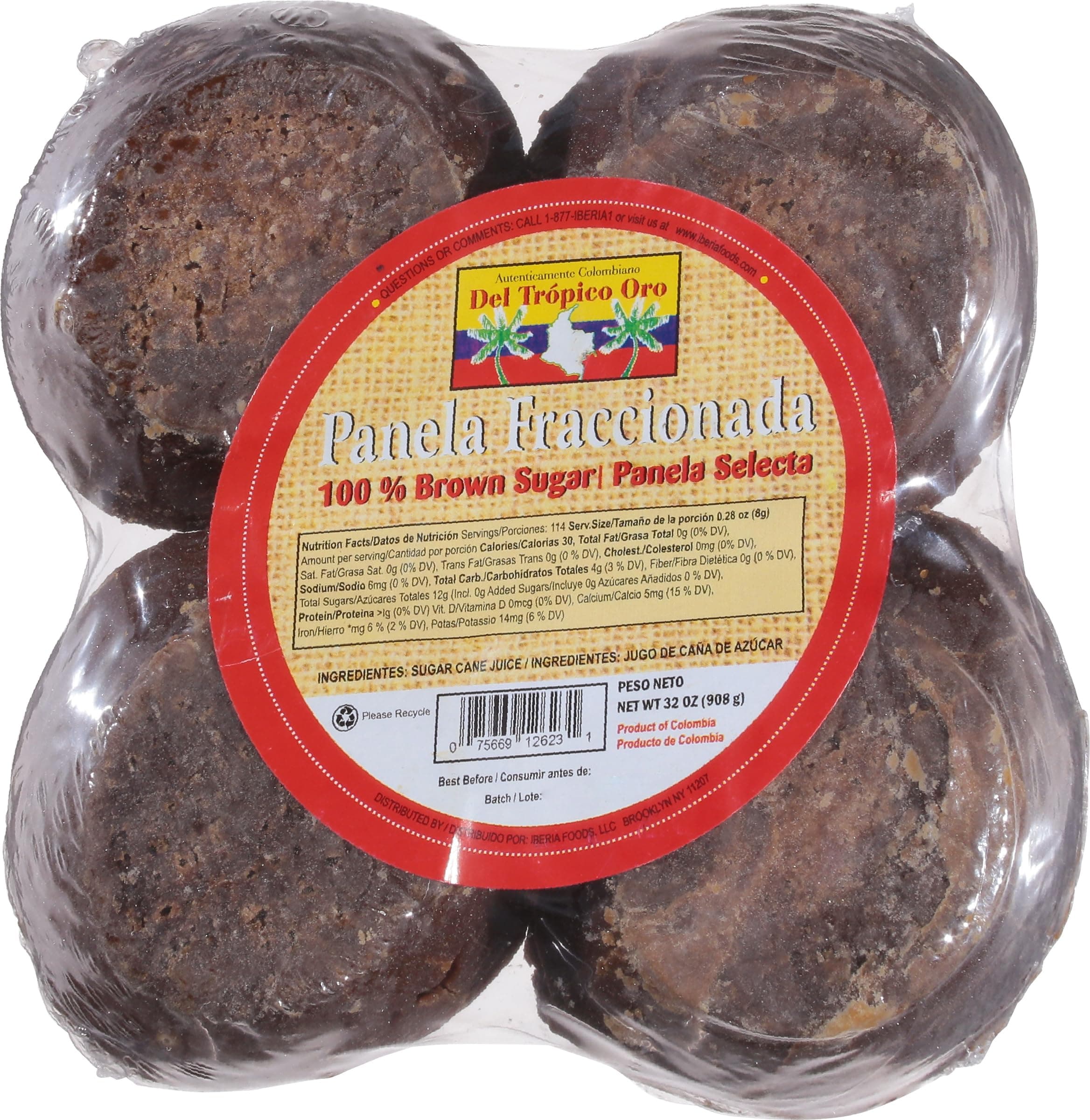 Iberia Panela Fraccionada, 32 Ounce