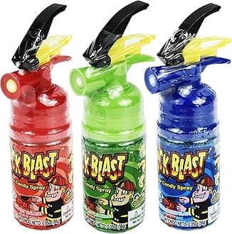 Set of 3 - 2.05oz Assorted Quick Sour Blast Candies! Perfect for Movie Night, Feild Trips, Road Trips and More!