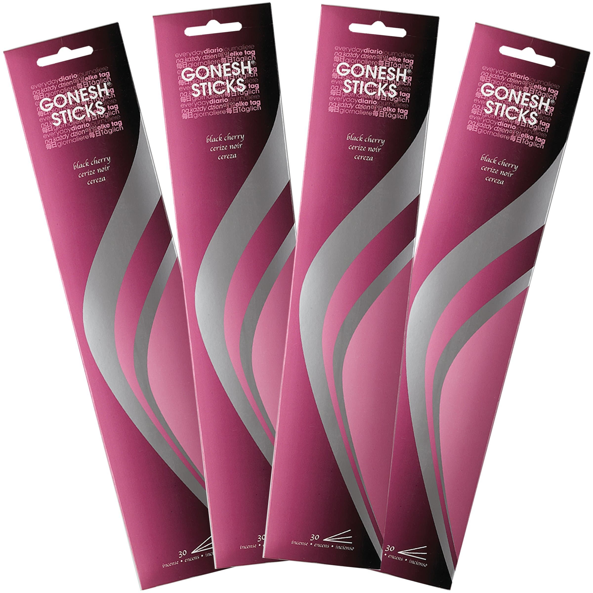 GoneshEveryday Black Cherry Incense - 4 Pack