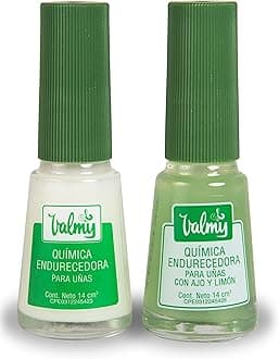 Valmy Quimica Endurecedora + Garlic And Lemon - Nail Hardener Strengthener Whitening Polish Treatment