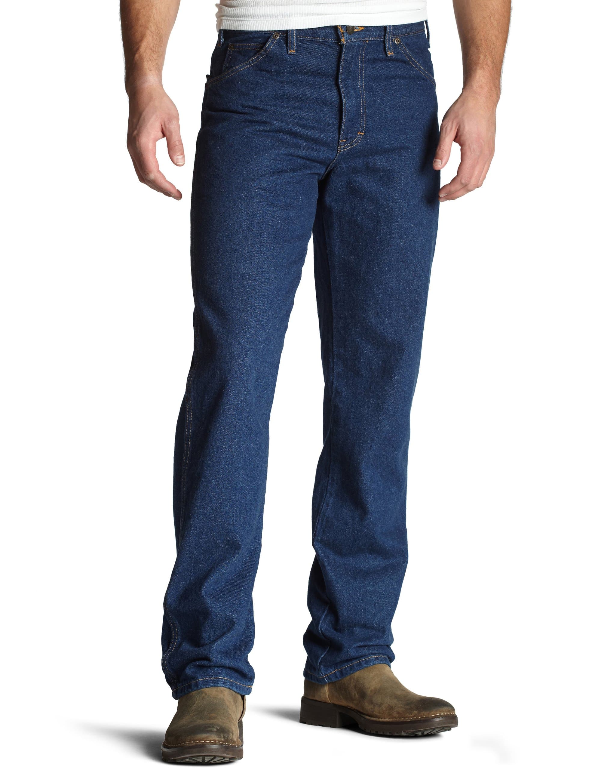 Men's Washed Regular Fit 5-Pocket Jean