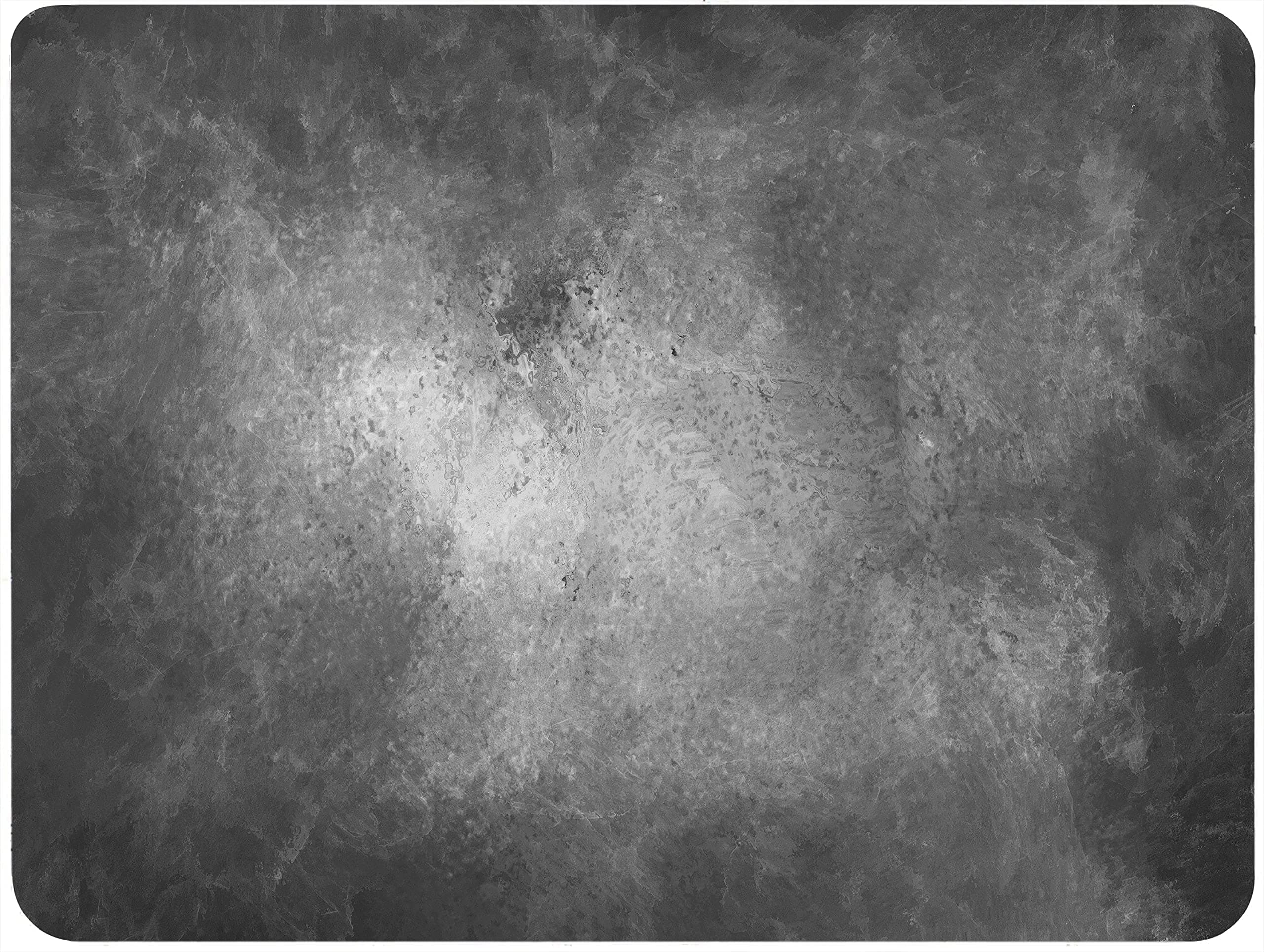 Silent Monsters Mouse Mat Small 10 x 8 inches / 24 x 20 cm, Grey, Lasercut Edges, washable & rollable Mouse Pad, Gaming Home Office Mousemat, Mousepad non-slip & quiet, Desk Mat