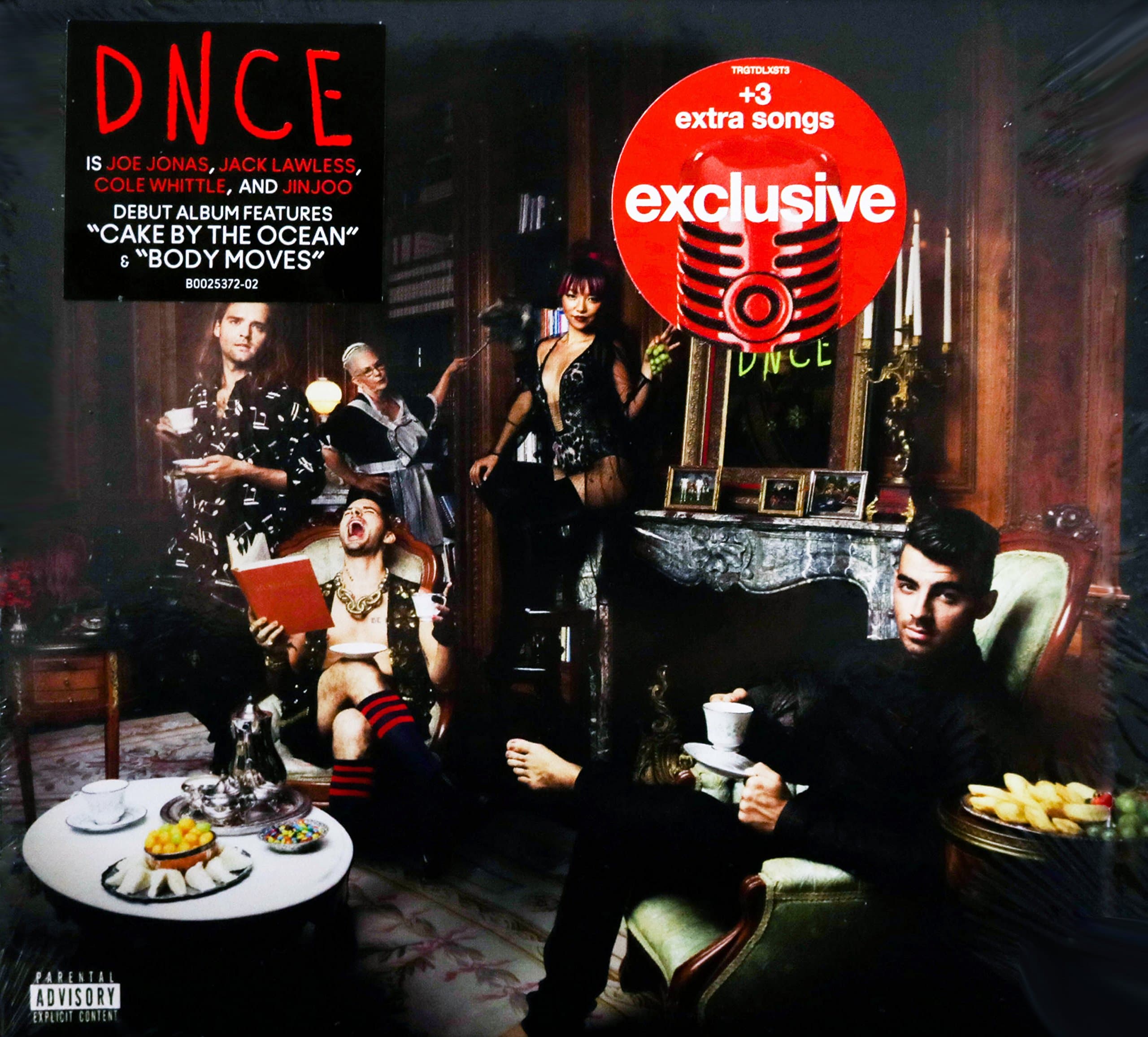 DNCE Digipak CD+3 BONUS Tracks 2016 TARGET EXCLUSIVE