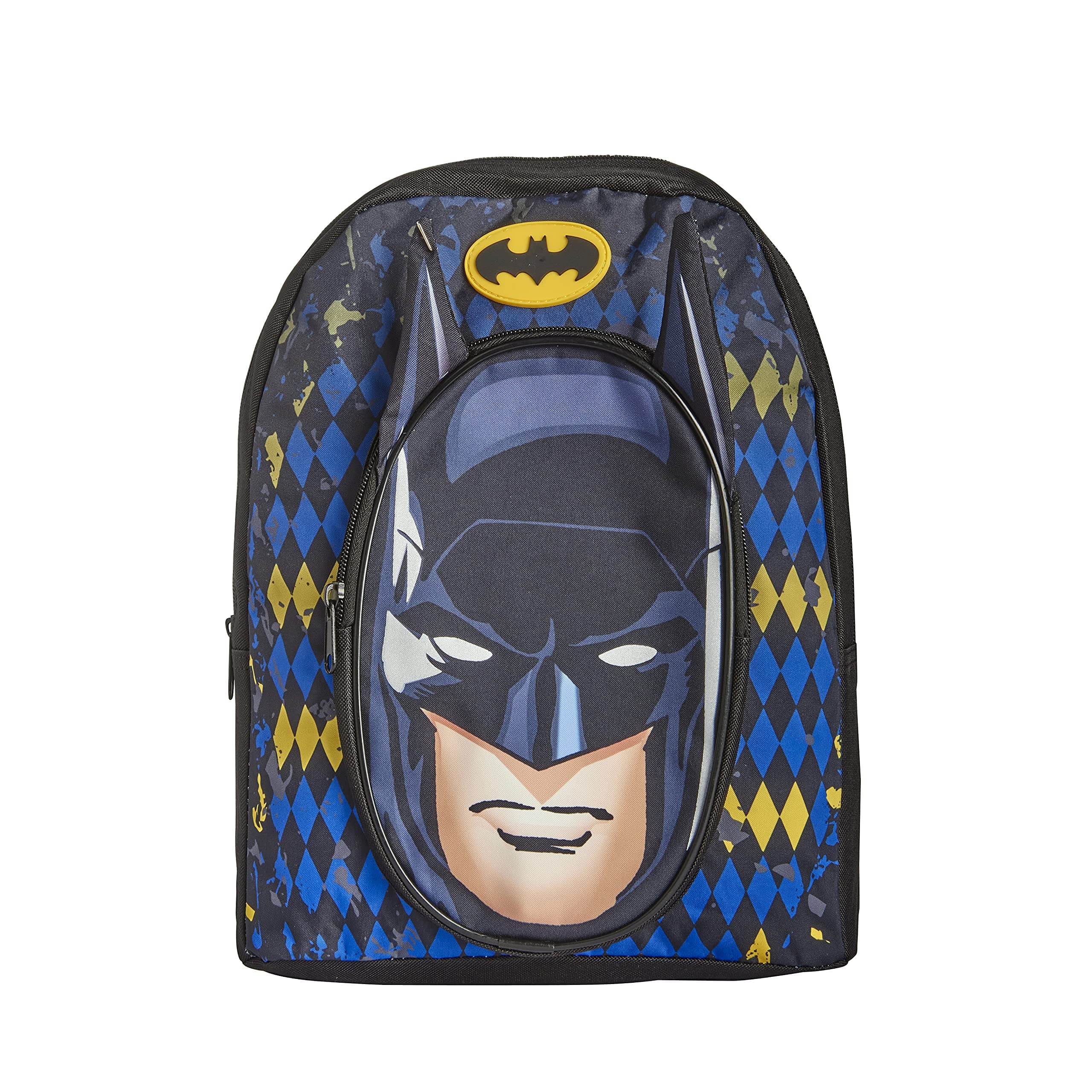 Official Boys DC Comics Batman Boys 3D School Backpack Lunch Travel Rucksack Bag