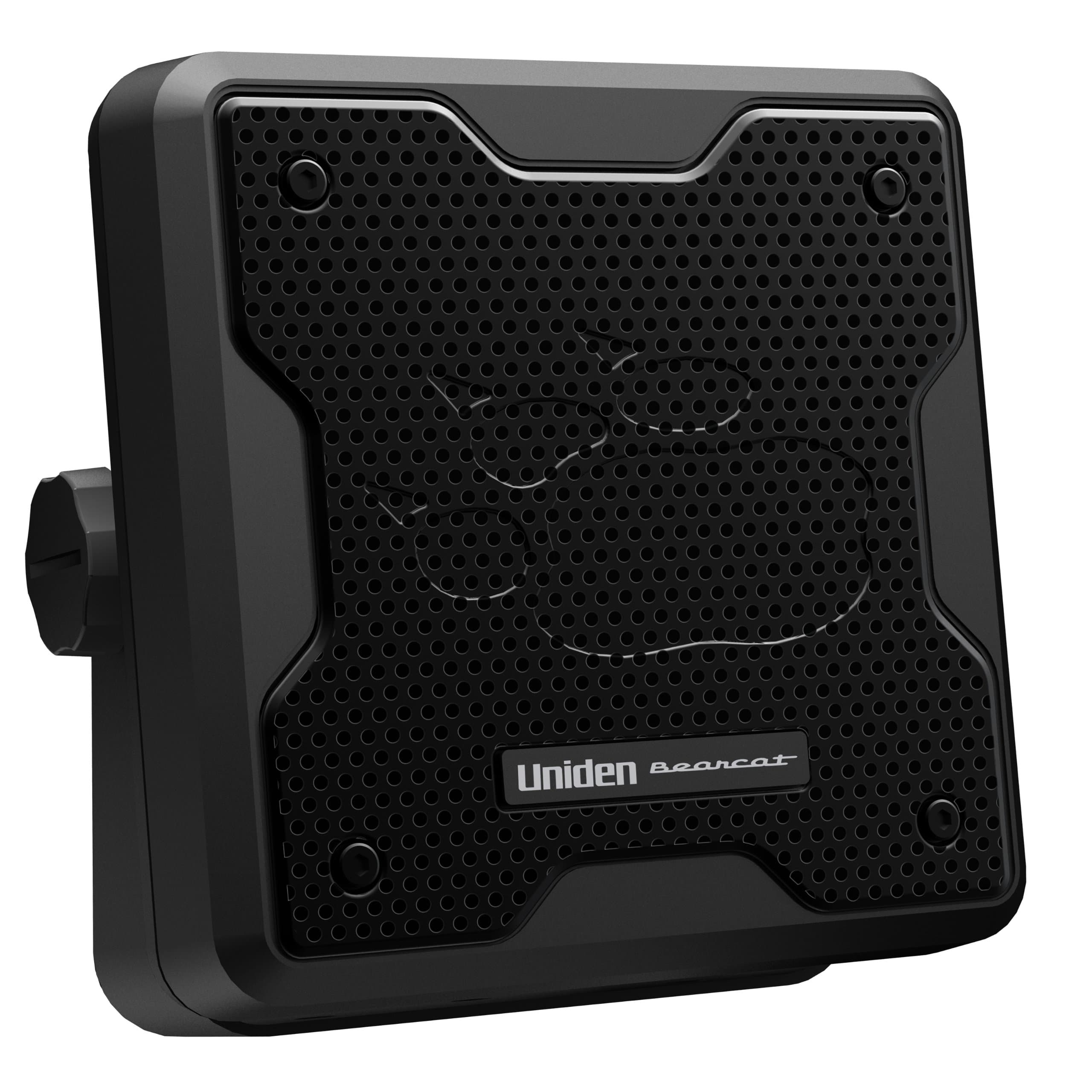 (BC20) Bearcat 20-Watt External Communications Speaker. Durable Rugged Design, Perfect for Amplifying Uniden Scanners, CB Radios, and Other Communications Receivers ,Black