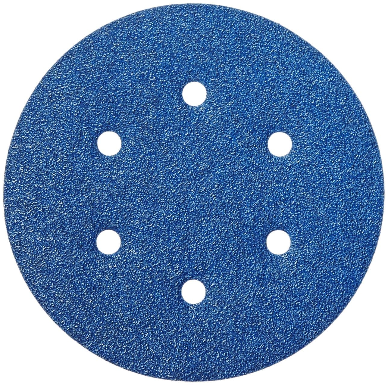 Norton 3X High Performance Hook and Sand Paper Discs with 6 Hole, Ceramic Alumina, 6 in. Diameter, Grit P60 Coarse (Pack of 10)