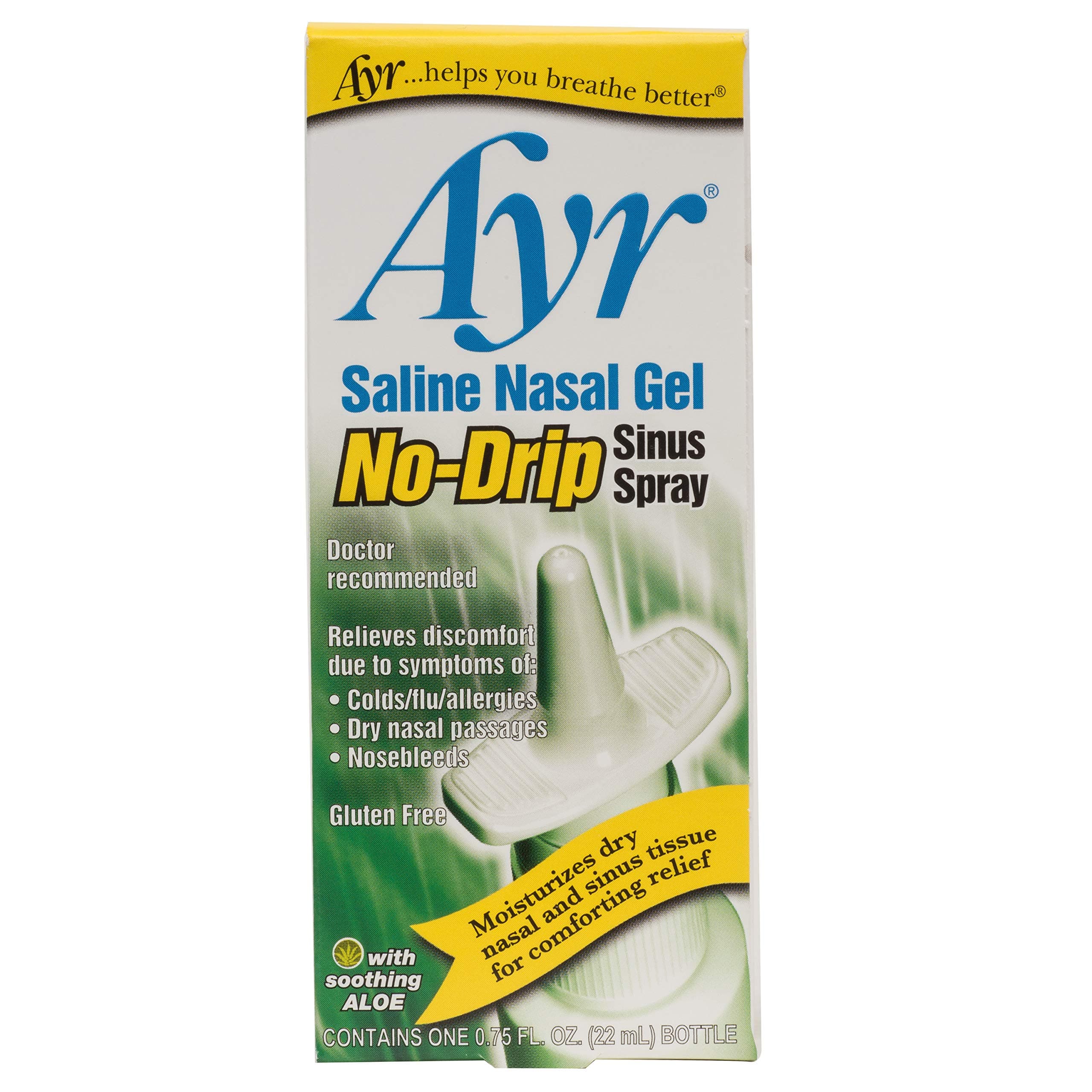 AYR Saline Nasal Spray Bottle (0.75oz)
