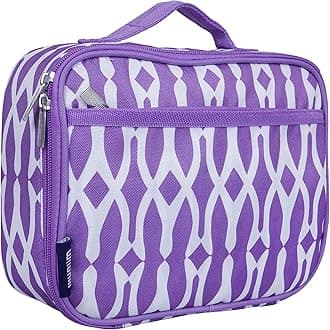 Lunch Box, Wildkin Lunch Box, Insulated, Moisture Resistant, and Easy to Clean with Helpful Extras for Quick and Simple Organization, Ages 3+, Perfect for Kids or On-The-Go Parents - Wishbone