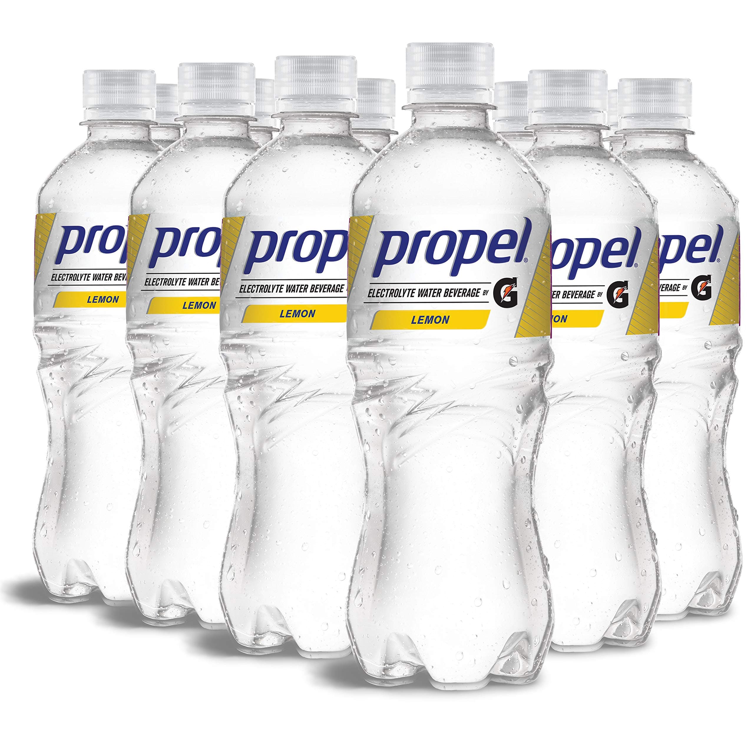 Propel, Lemon, 16.9 Ounce Bottles, 12 Count