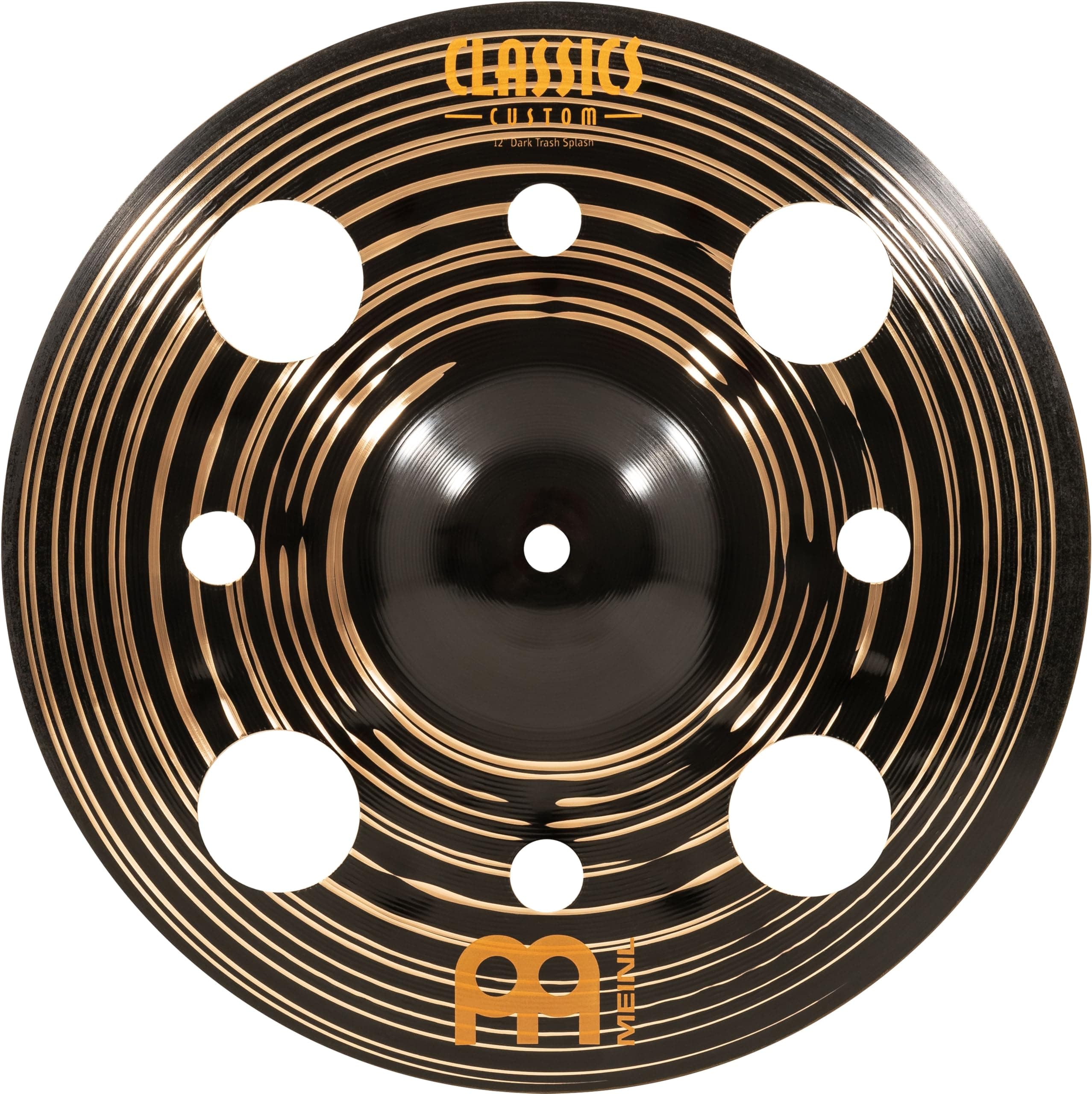 Classics Custom Dark 12" Trash Splash Cymbal for Drum Set — MADE IN GERMANY — B12 Bronze, 2-YEAR WARRANTY