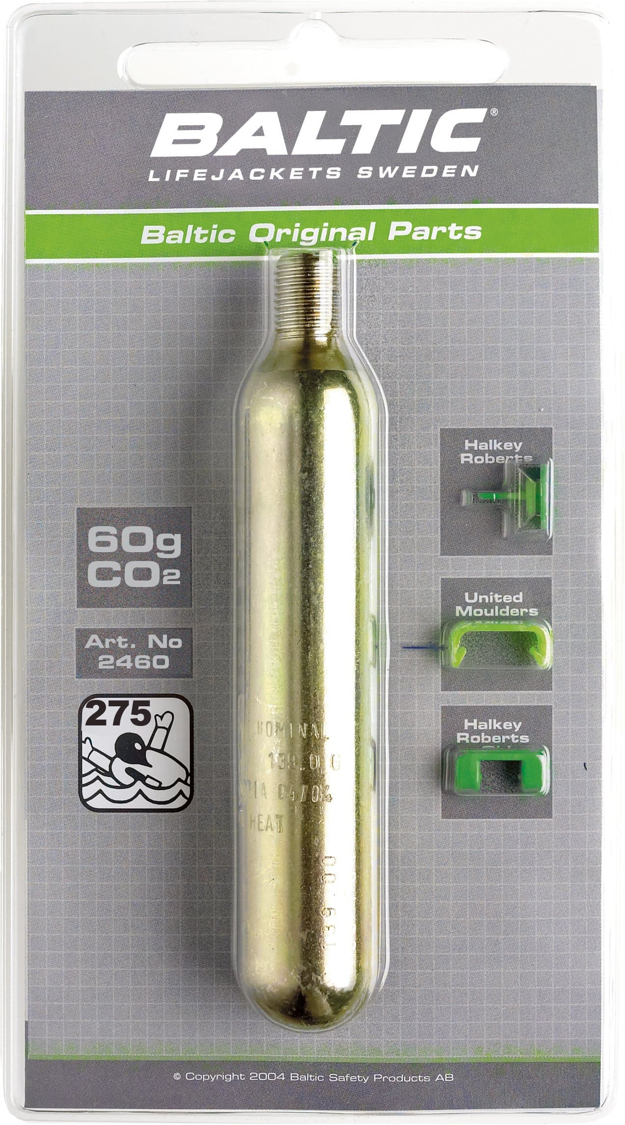 Baltic Re-Arming Kit 60G Co2 Cylinder