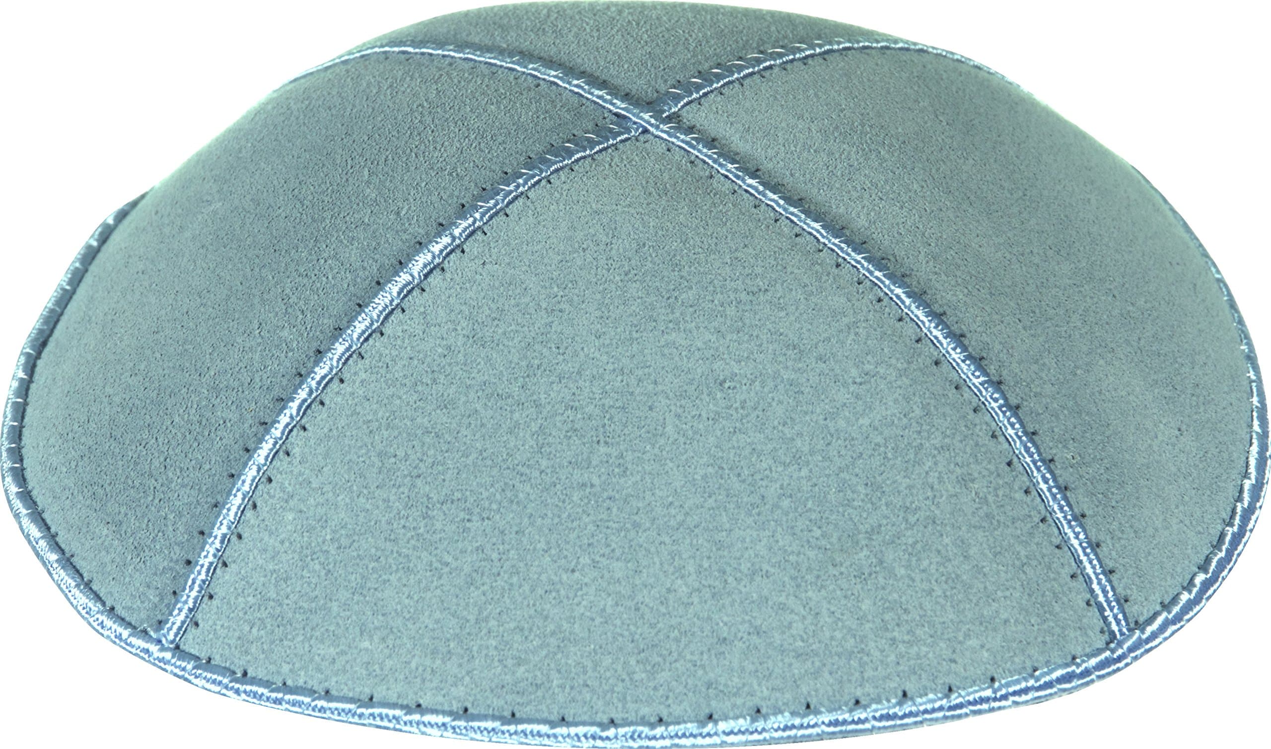 Rimmon JudaicaPlain Genuine Suede Kippah with 4 Sections