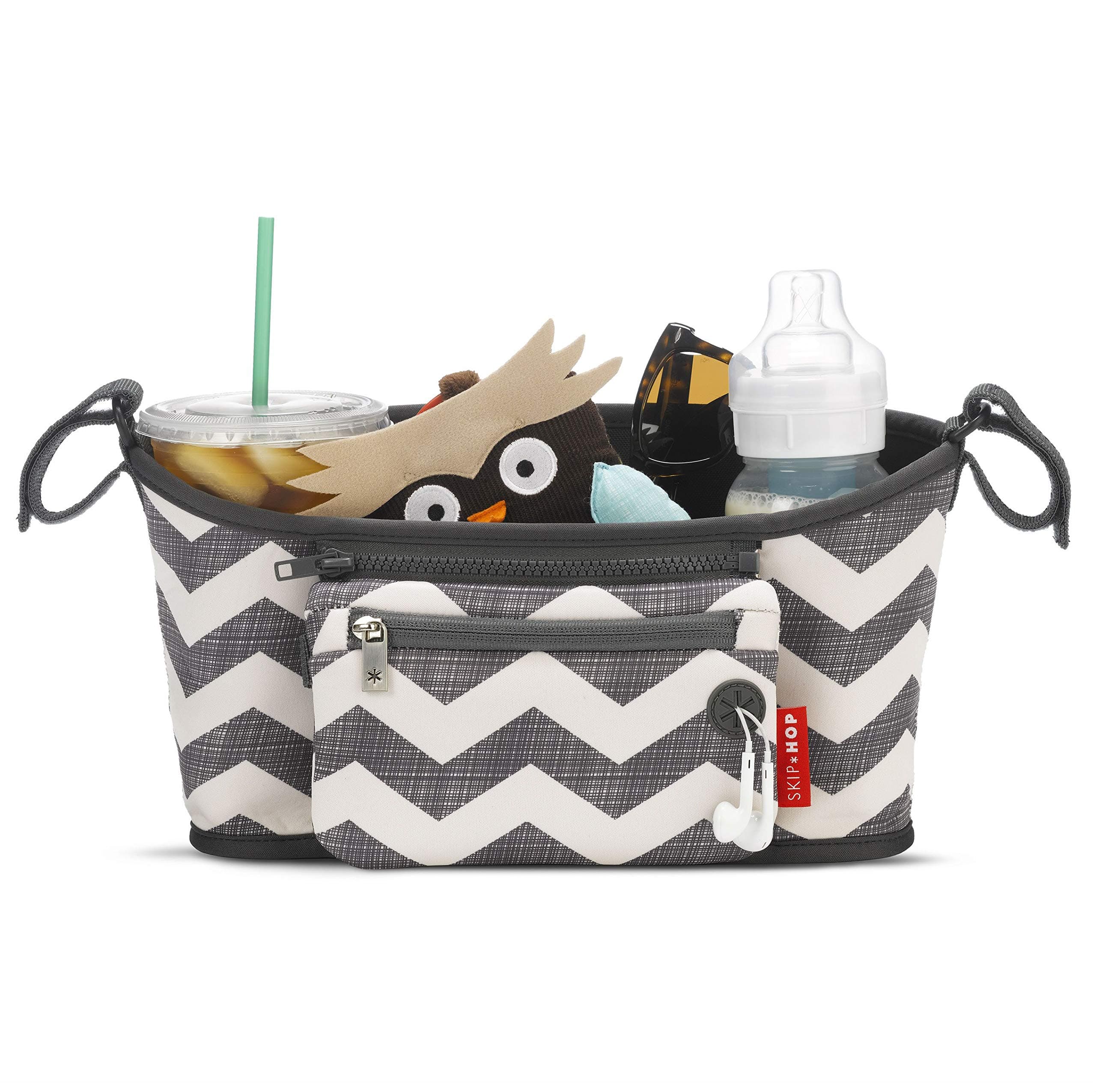 Skip Hop Universal Stroller Organizer, Grab & Go, Chevron