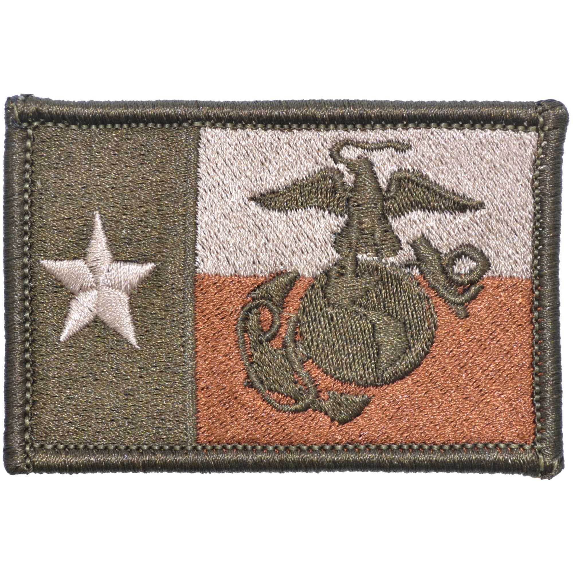 Texas State EGA Flag - 2x3 Morale Patch (Coyote Brown)