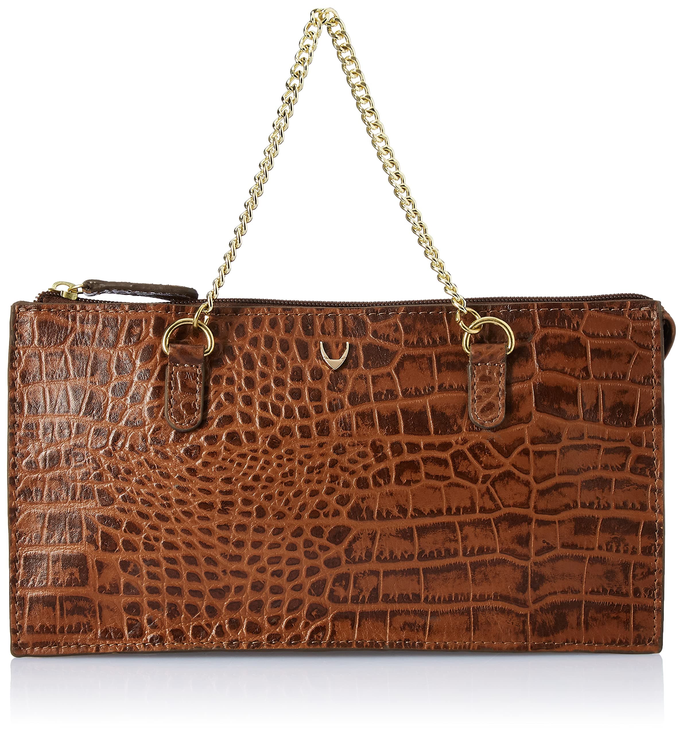 Womens Clutch, Tan, M