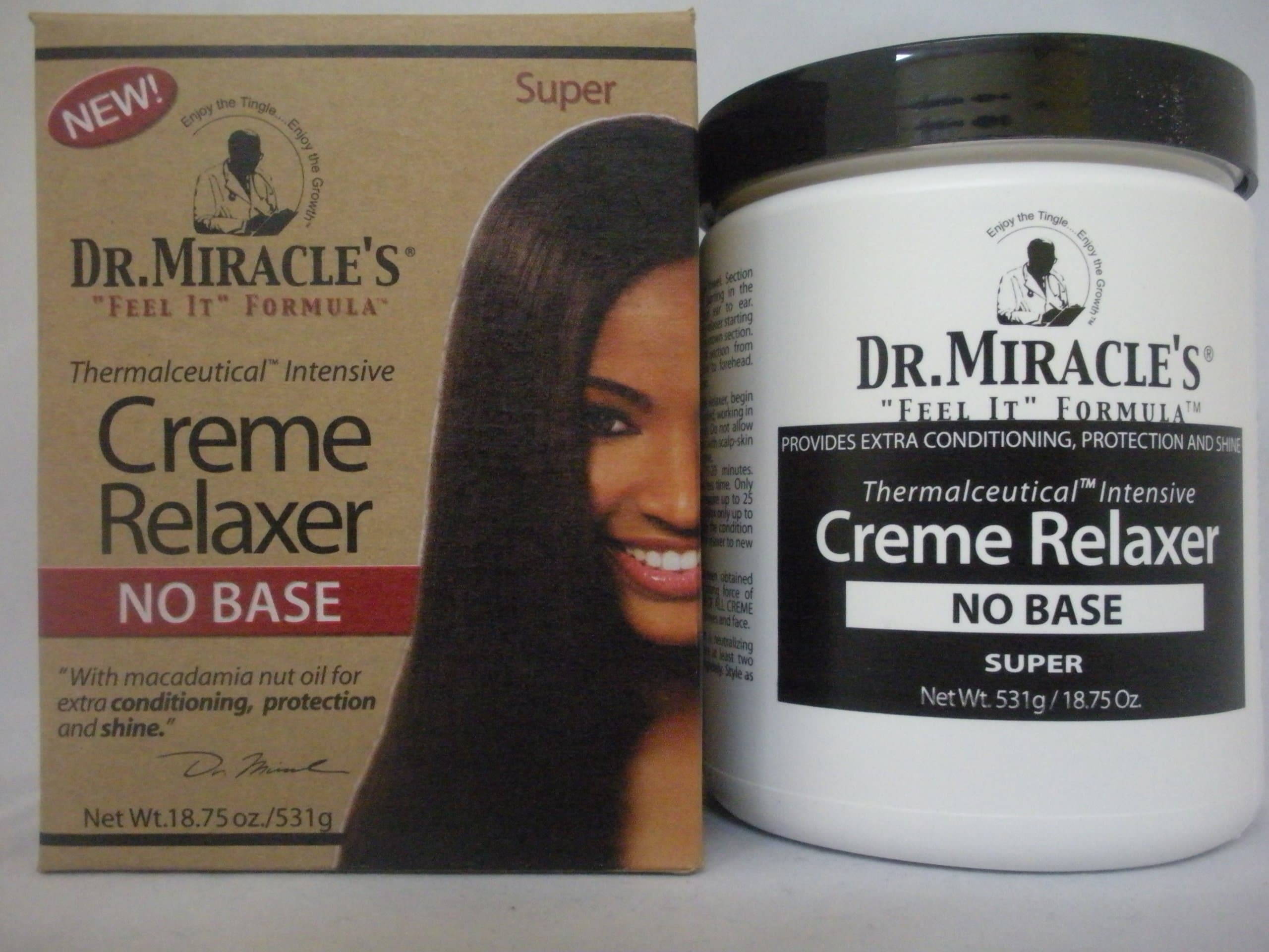 Dr. Miracle's Creme Relaxer No Base, Super, 18.75 Ounce