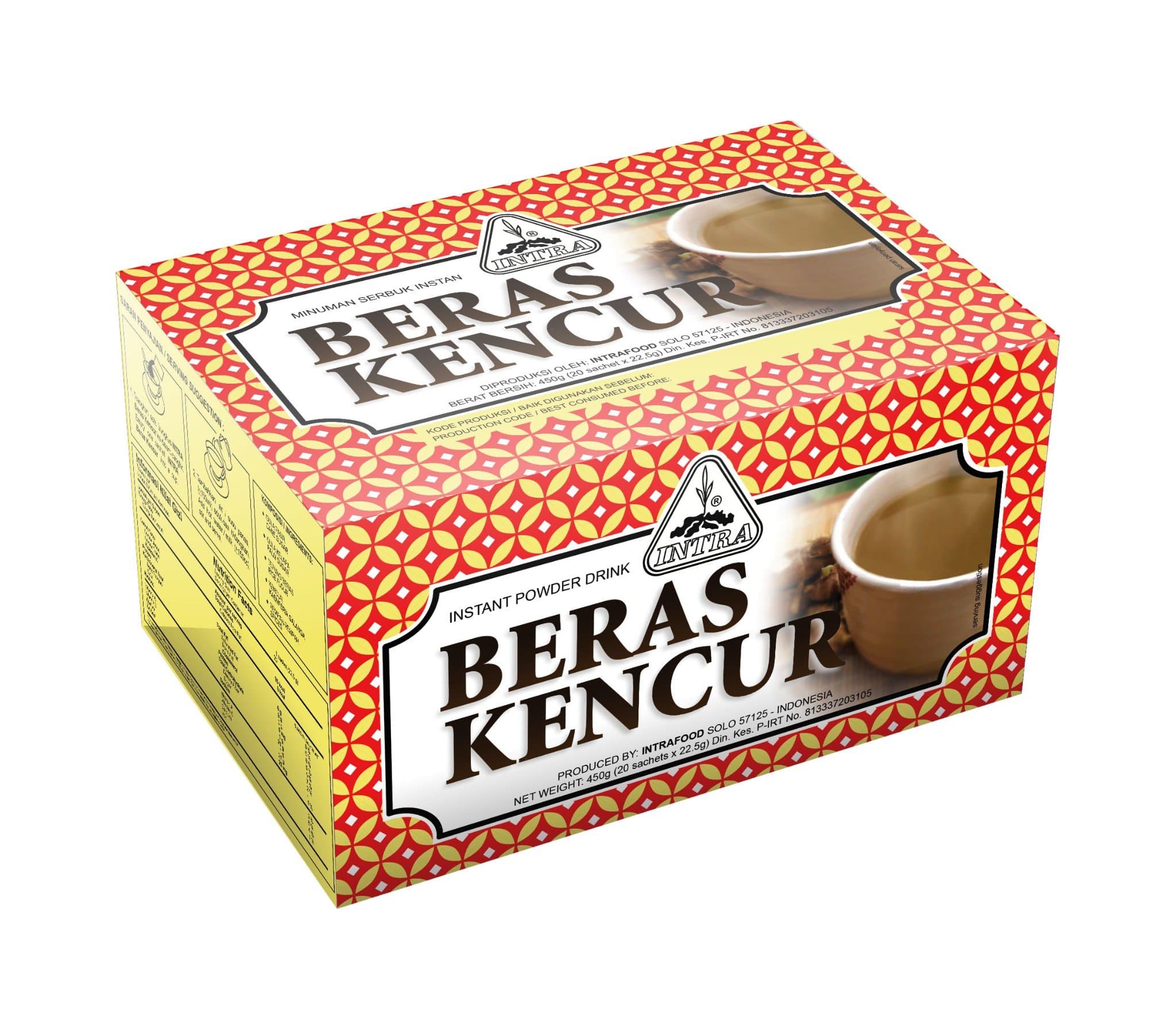 Intra Beras Kencur 20-ct, 450 Gram