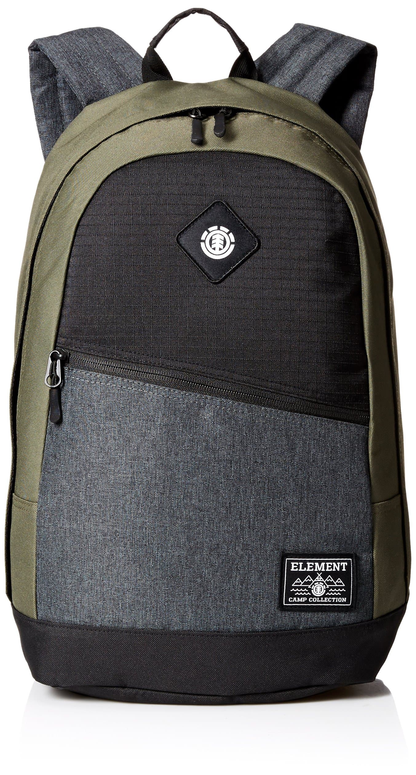 Element Men's Camden Backpack, Flint Black/Charcoal Heather, One Size