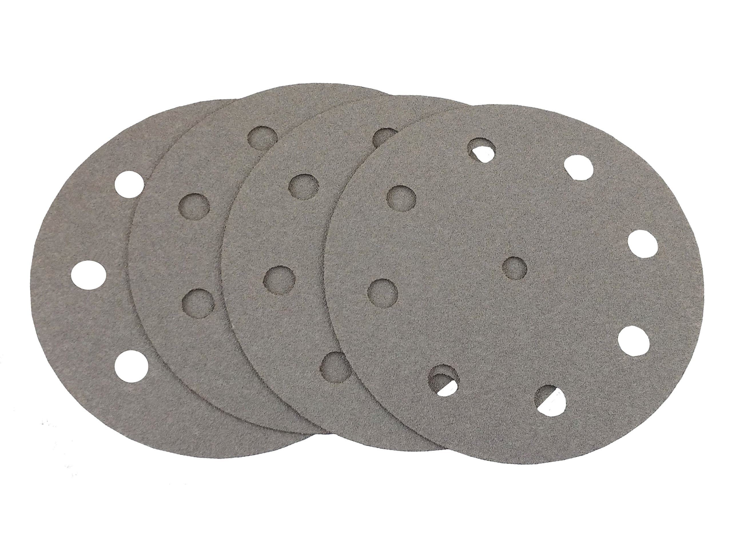 5" X 9 Hole Platinum Film Hook and Loop Grip Sanding Discs (25 Pack, 3000 Grit)