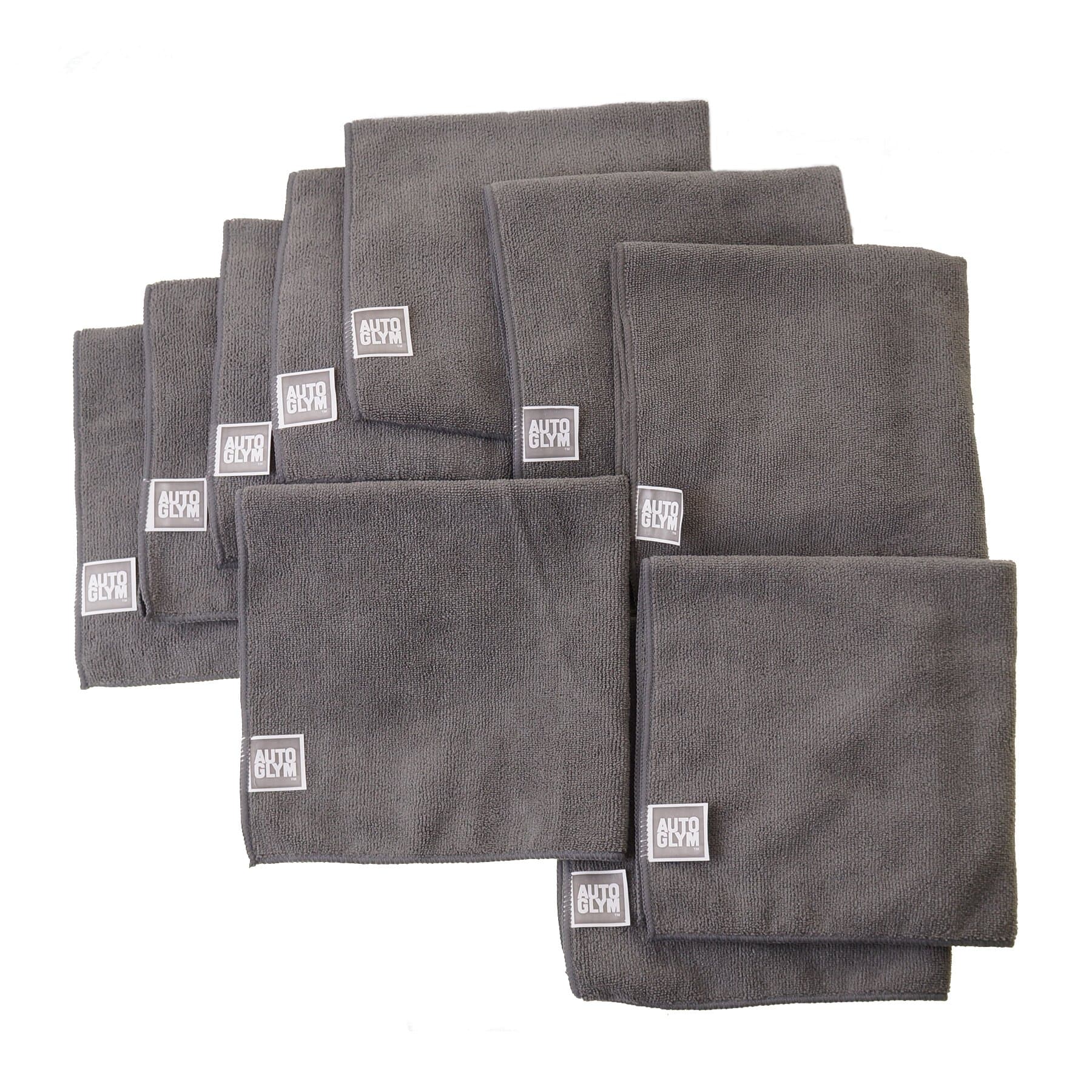 AutoglymHi-Tech Microfibre Polishing Cloth Grey (10)