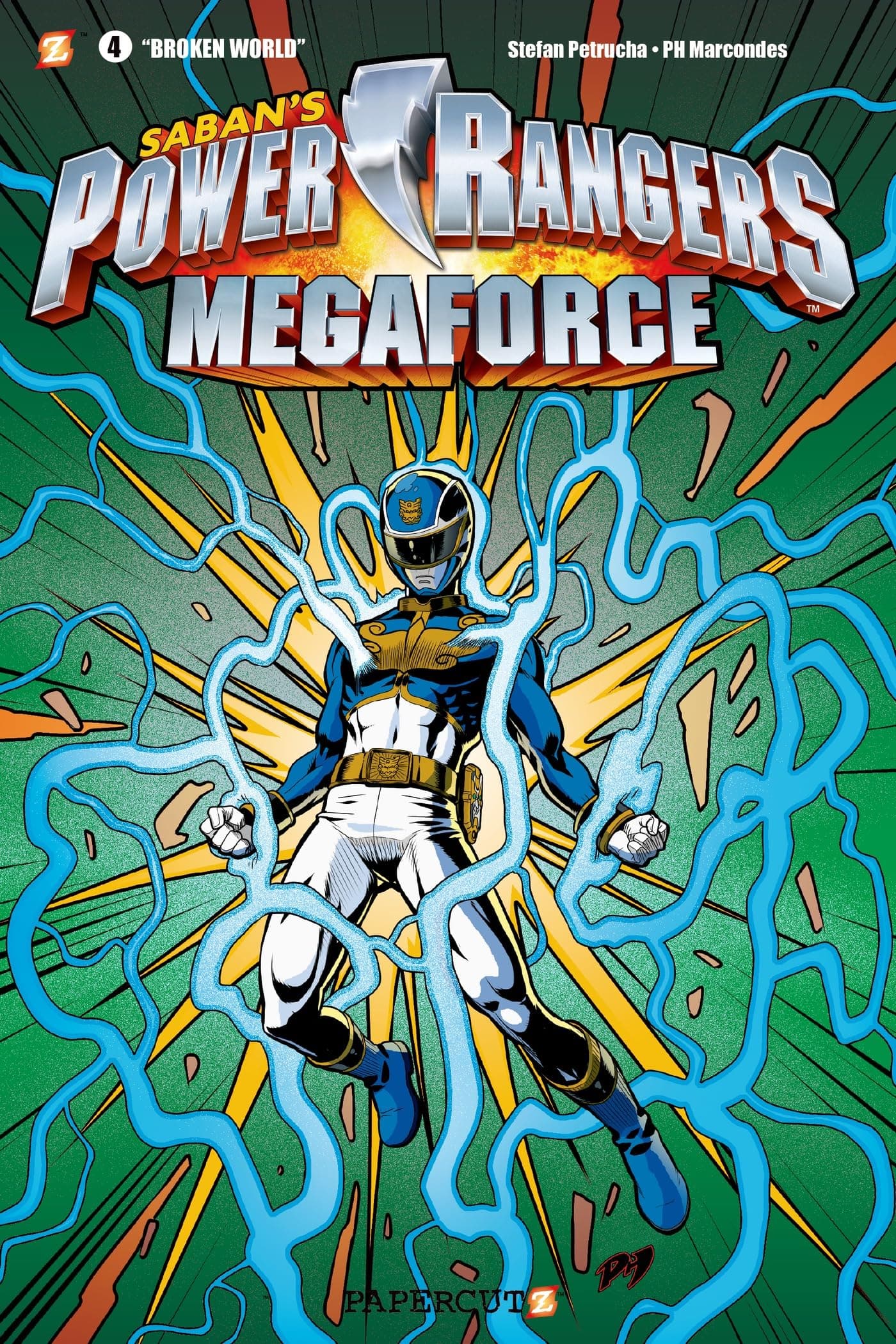 Power Rangers Megaforce #4: Broken World Paperback – December 24, 2013