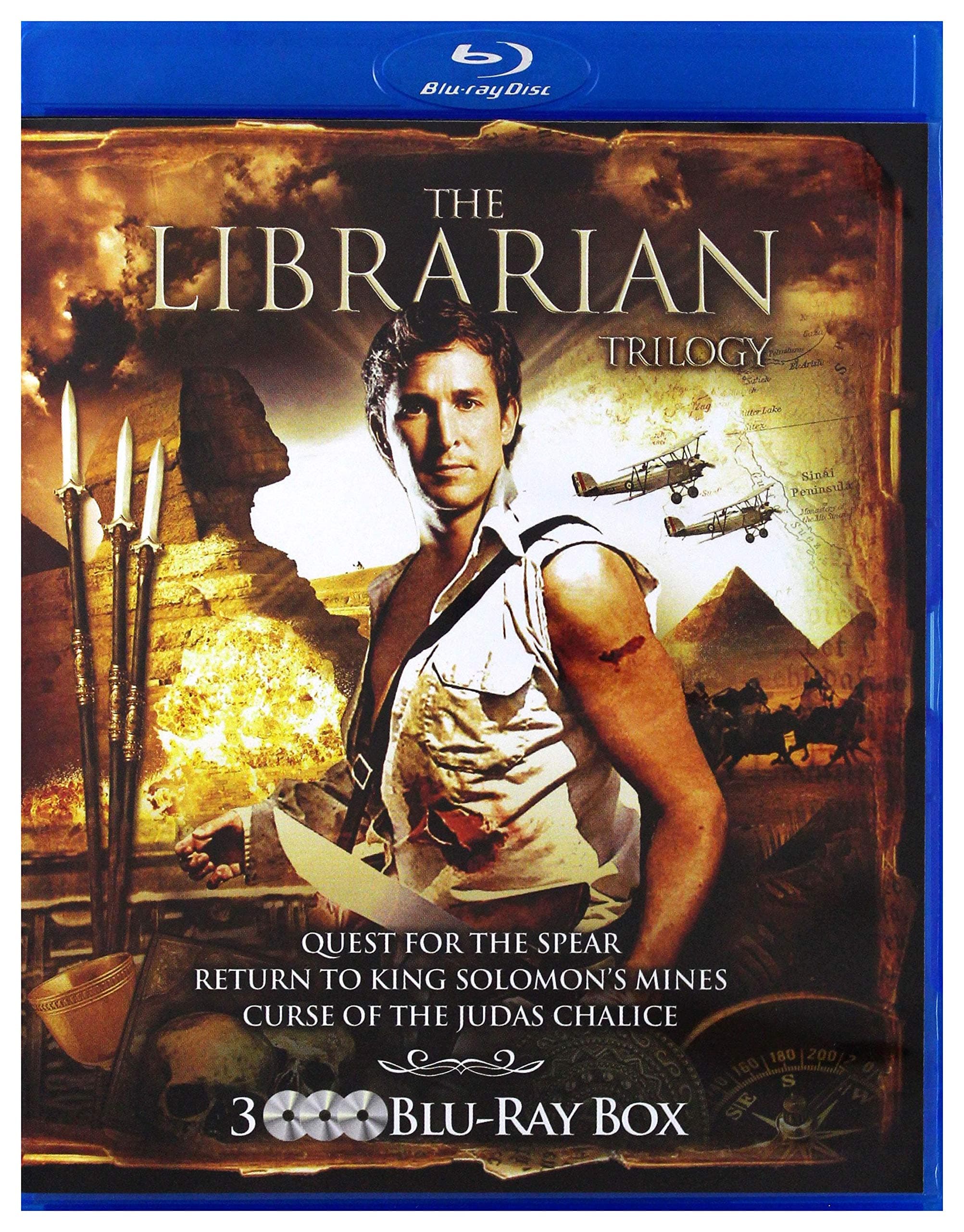 LIBRARIAN TRILOGY - MOVIE [Blu-ray]