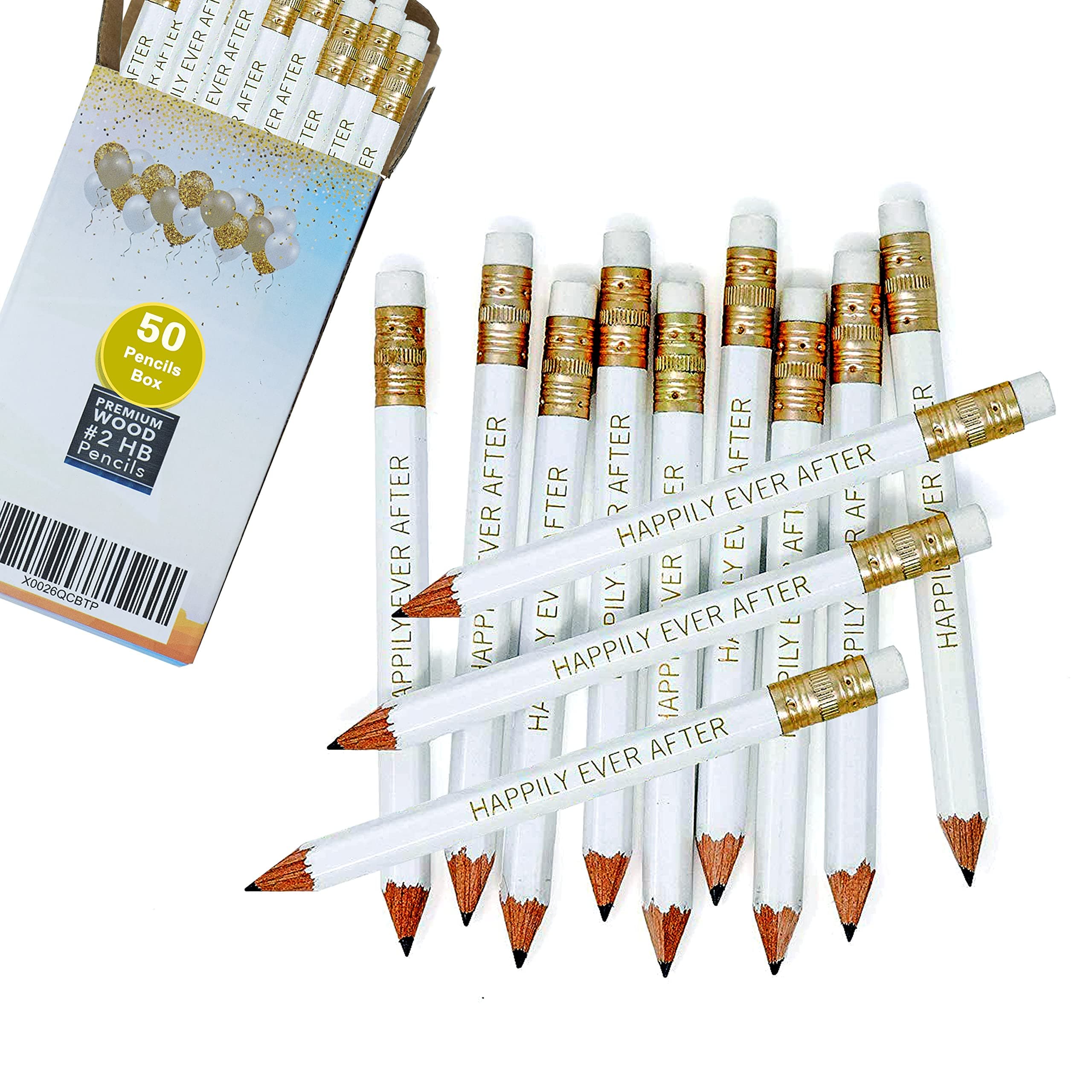 Happily Ever After Pencils Pre-sharpened for all Occasions