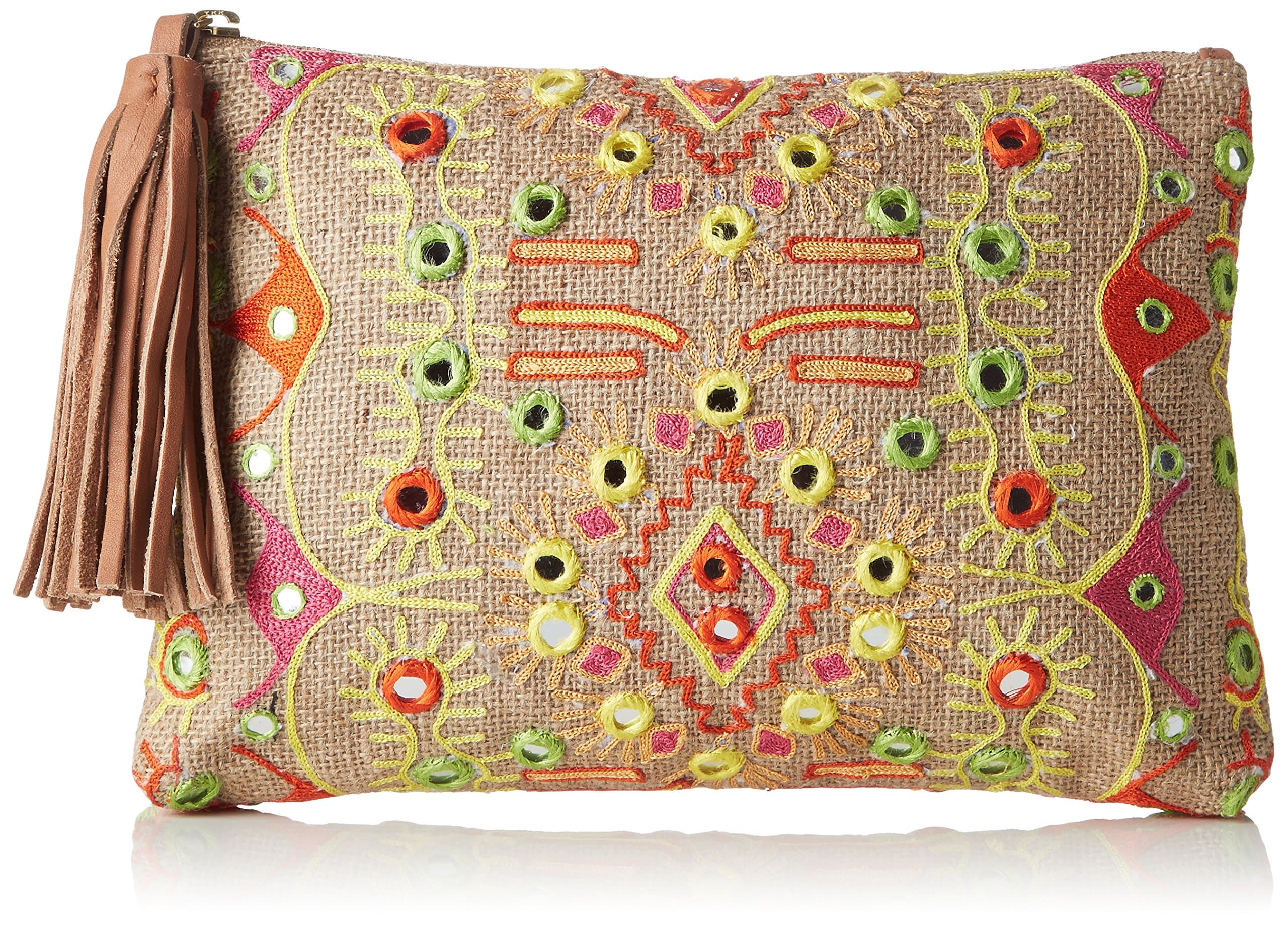 Antik Batik Women's Hudson Clutch multi-coloured Multicolore (Multico)